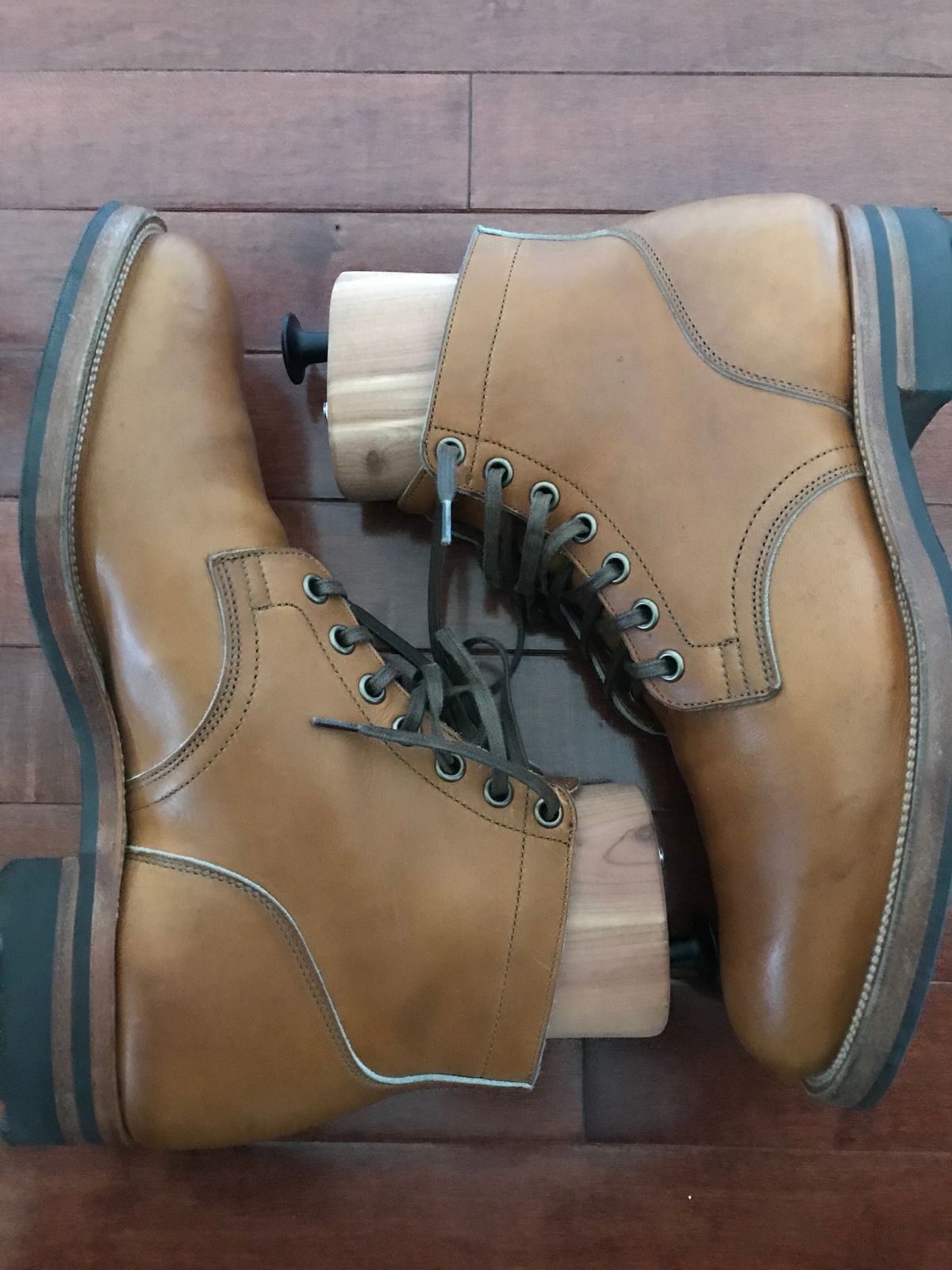 Photo by dpilaitis on February 5, 2023 of the Viberg Service Boot in Unlisted Leather.