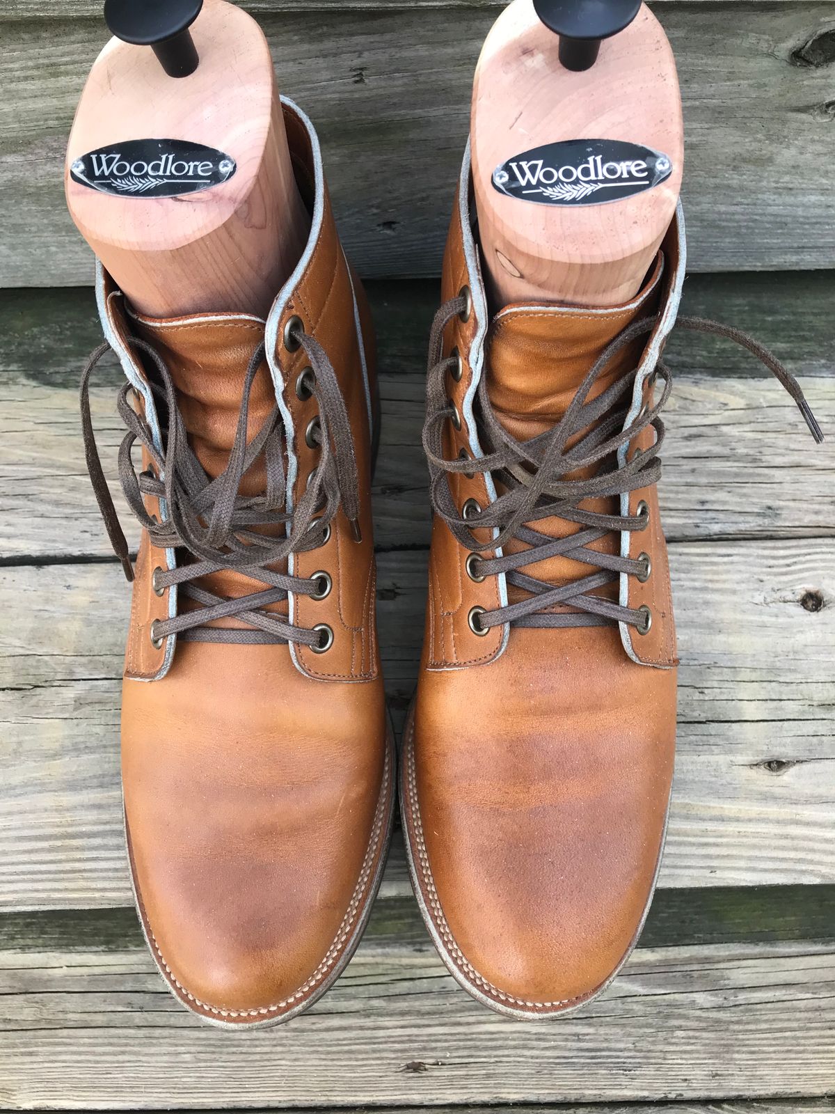 Photo by dpilaitis on February 5, 2023 of the Viberg Service Boot in Unlisted Leather.