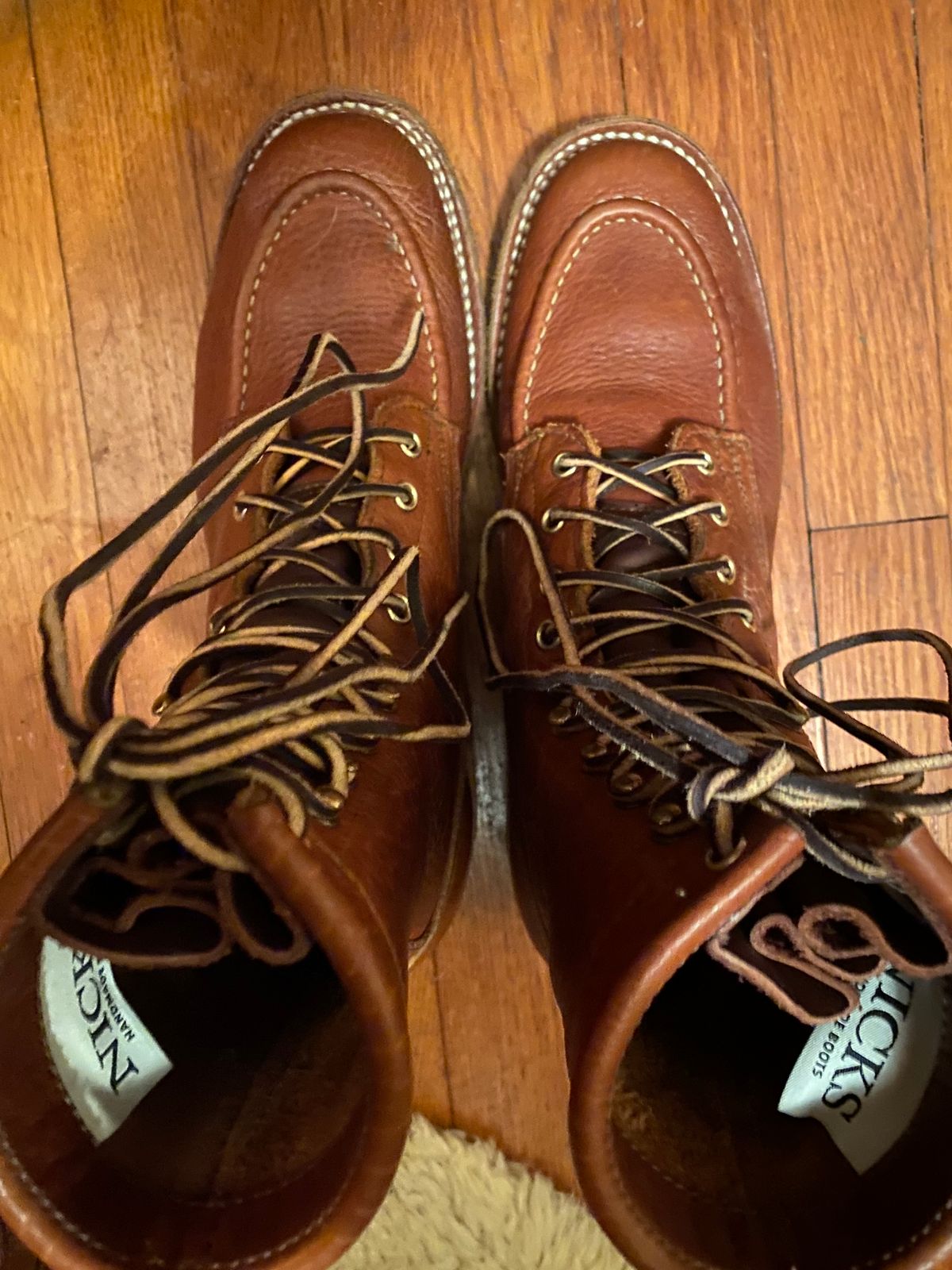 Photo by tgsnyder on March 6, 2023 of the Nicks Unlisted Model in Seidel Peanut Tuscon Bison.