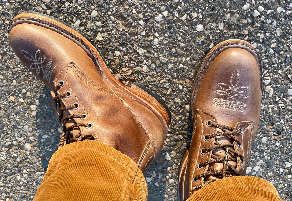 Photo by obijuan on February 7, 2026 of the White’s Custom Model in Seidel Natural Double Shot.