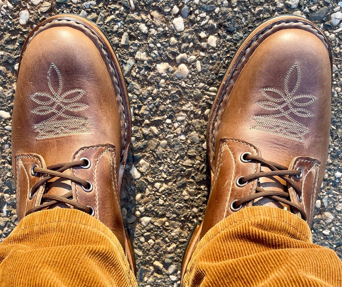 Photo by obijuan on February 7, 2026 of the White’s Custom Model in Seidel Natural Double Shot.