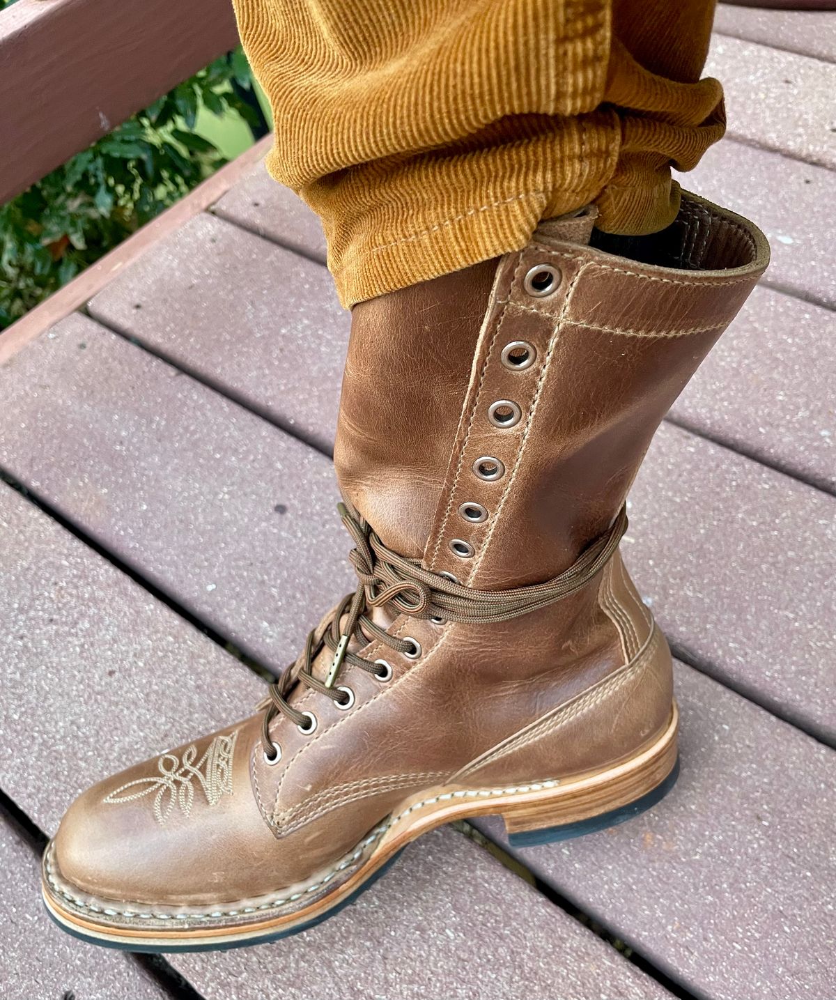 Photo by obijuan on February 7, 2026 of the White’s Custom Model in Seidel Natural Double Shot.