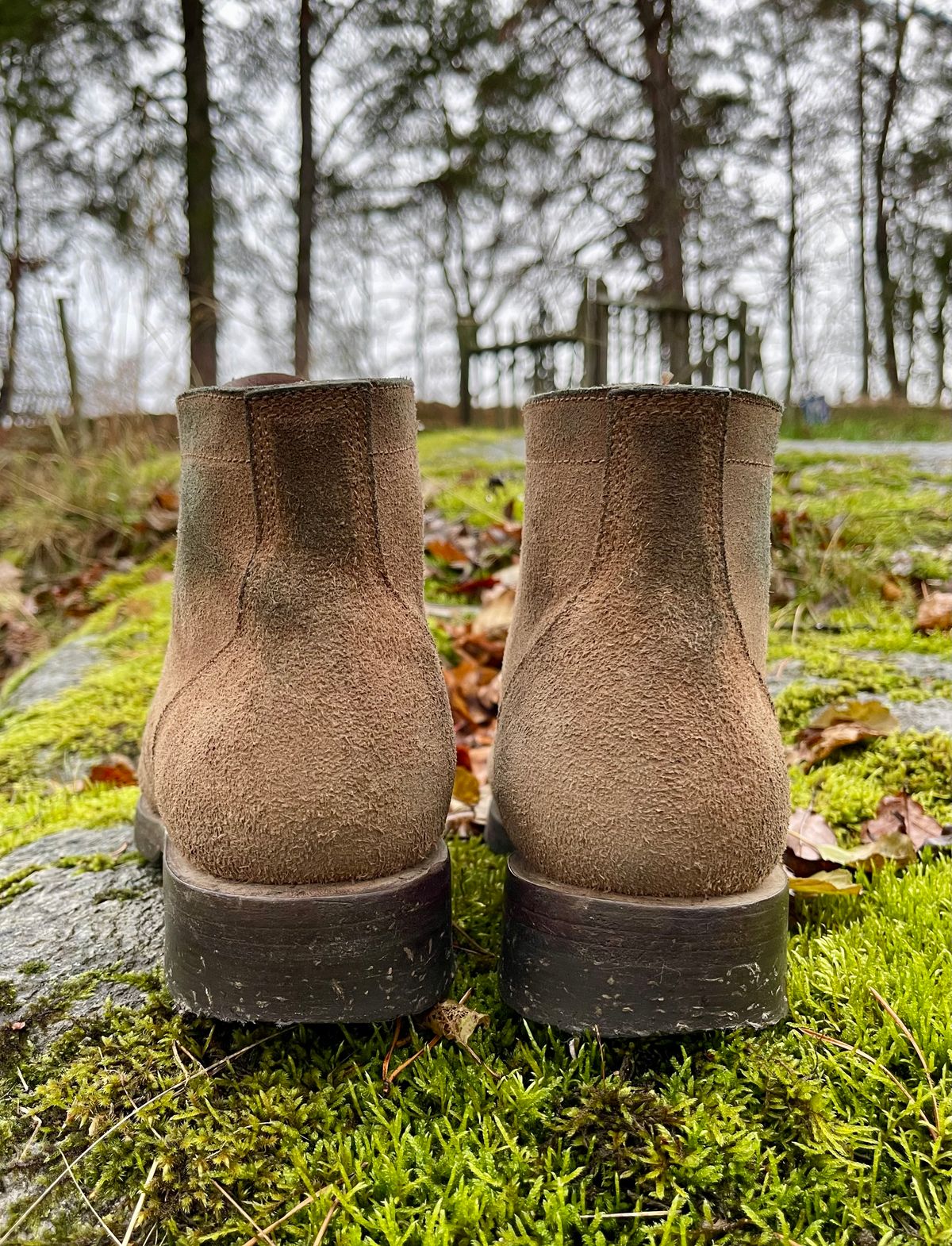 Photo by jcramby on November 5, 2022 of the Midas Service Boot in Horween Natural Chromexcel Roughout.