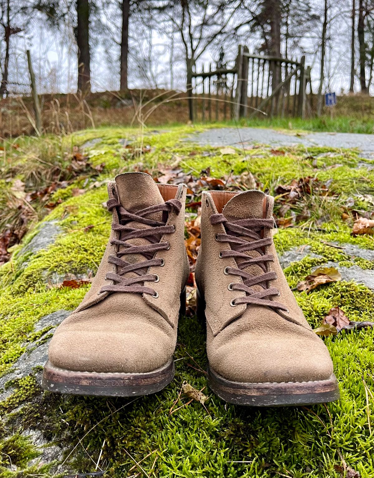 Photo by jcramby on November 5, 2022 of the Midas Service Boot in Horween Natural Chromexcel Roughout.