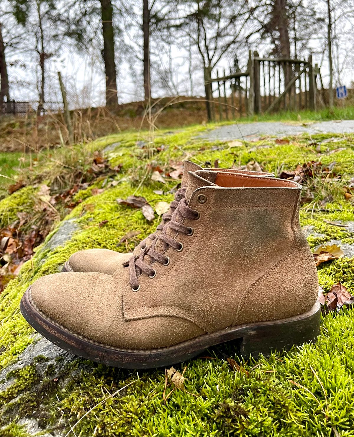 Photo by jcramby on November 5, 2022 of the Midas Service Boot in Horween Natural Chromexcel Roughout.