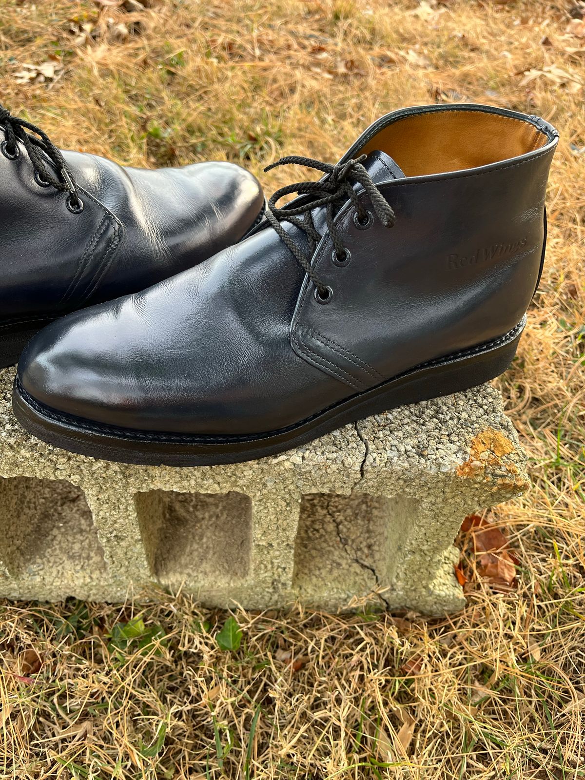 Photo by Skygoat on November 13, 2022 of the Red Wing Unknown Model in Unknown Leather.
