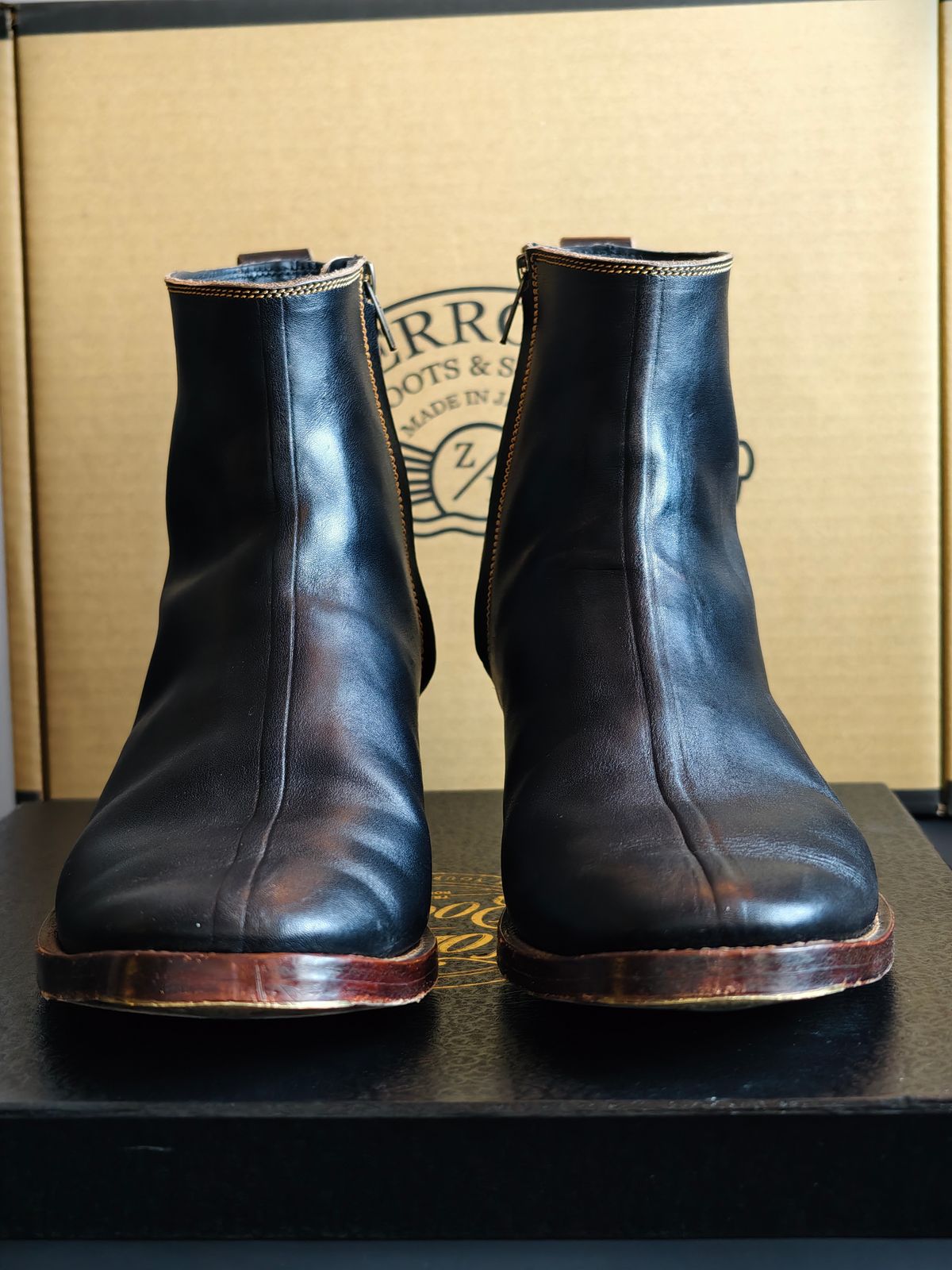 Photo by eisen on February 1, 2026 of the Fortis Boots Antasena in Indonesian Teacore Black Leather.