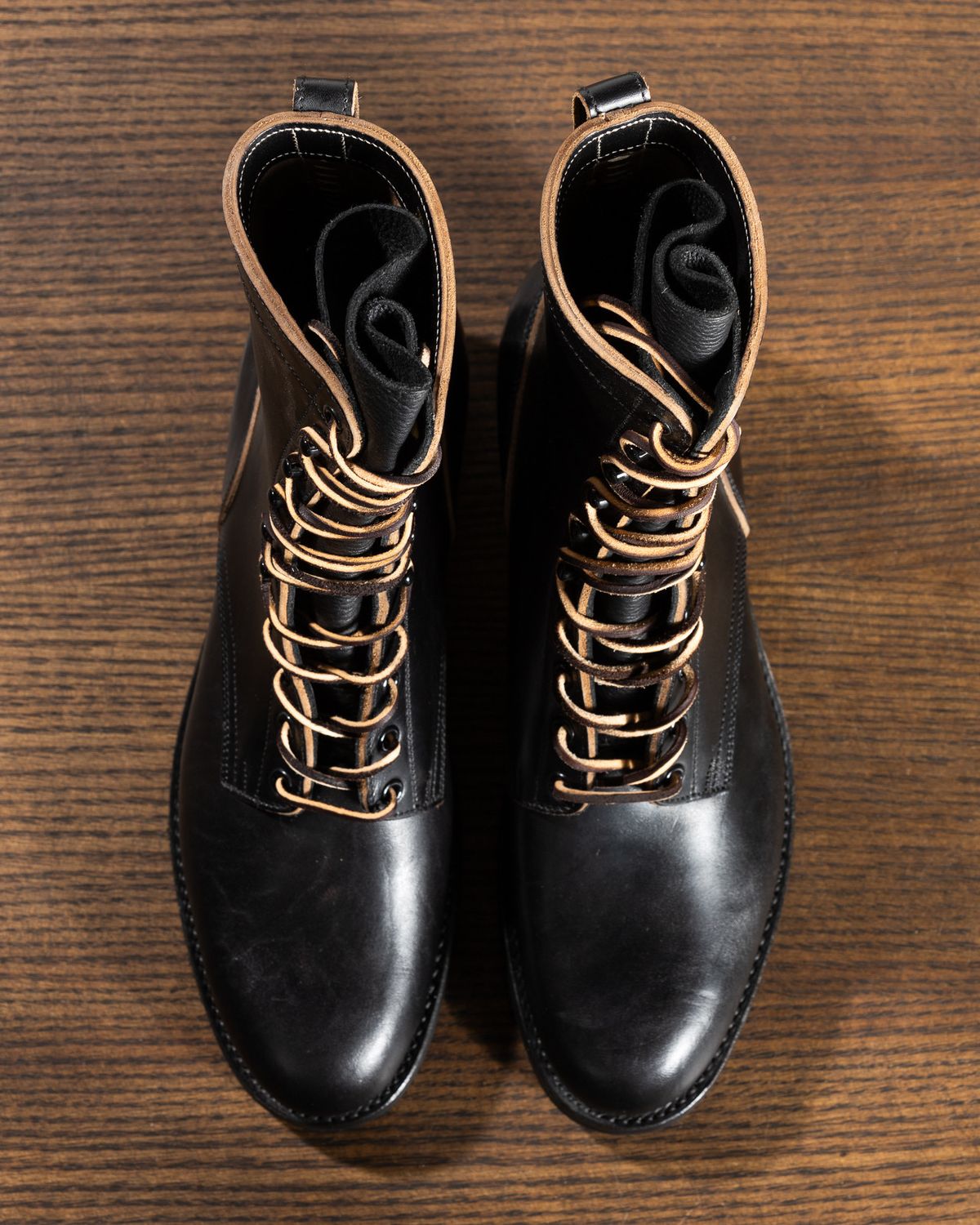 Photo by friendo on October 5, 2023 of the Rolling Dub Trio Griffin 8.5" Plain Toe Boots in Unknown Material.