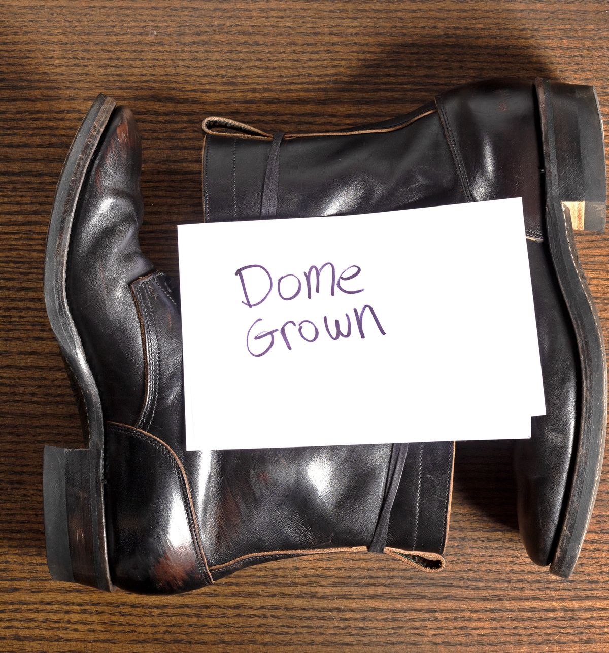 Photo by friendo on November 3, 2023 of the Rolling Dub Trio Griffin 8.5" Plain Toe Boots in Unknown Material.