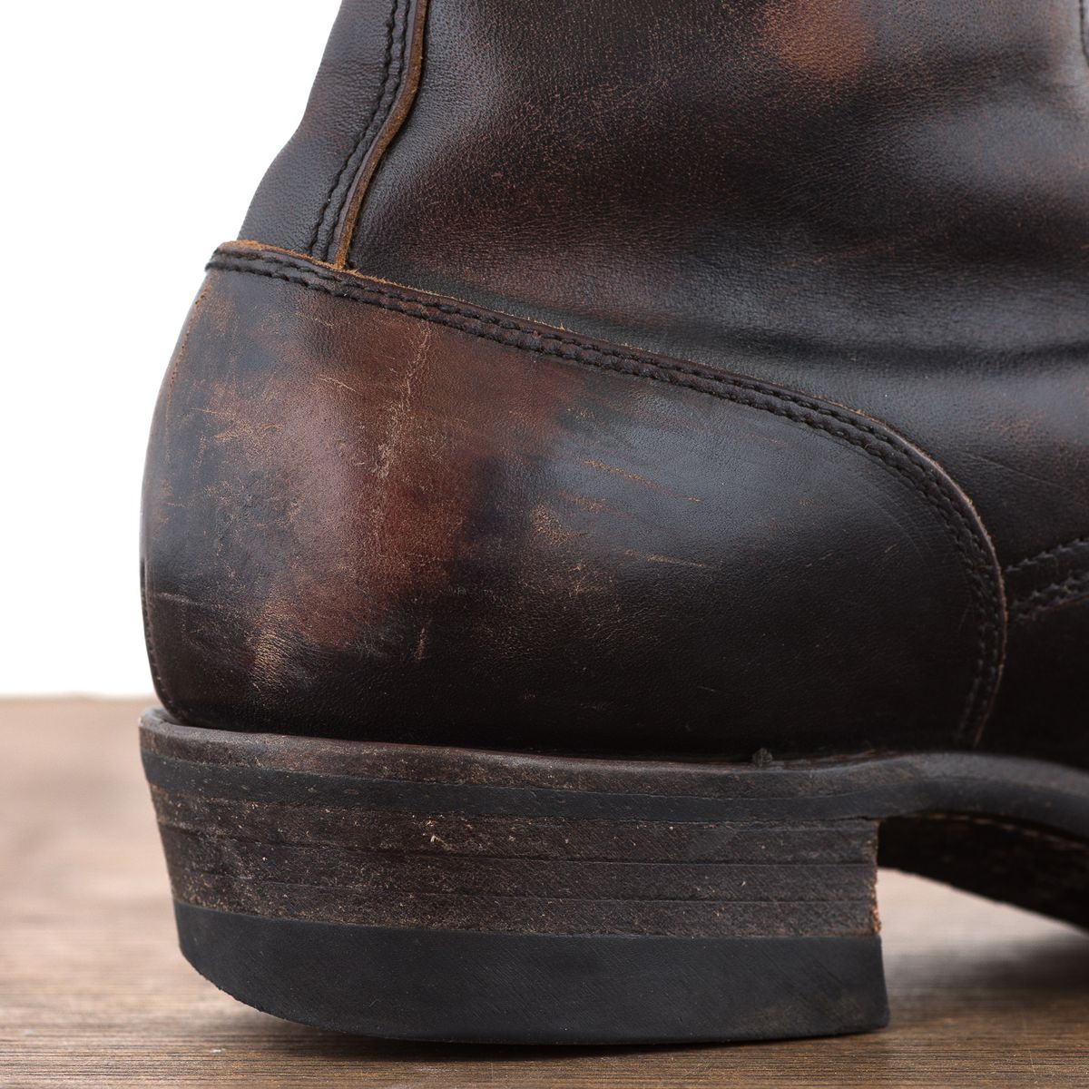 Photo by friendo on April 5, 2024 of the Rolling Dub Trio Griffin 8.5" Plain Toe Boots in Unknown Material.