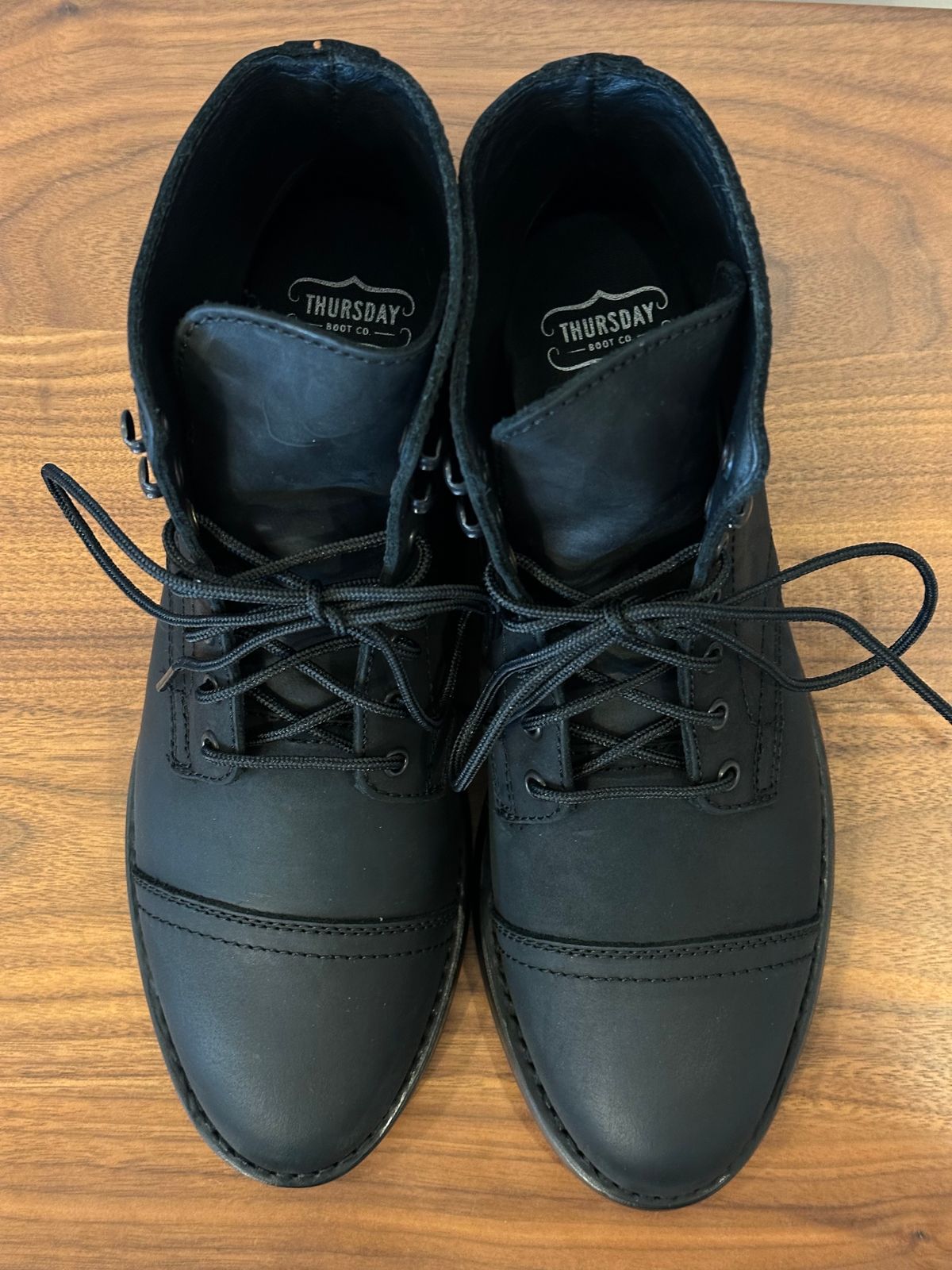 Photo by npaust on November 2, 2023 of the Thursday Captain in Black Matte Rugged & Resilient.