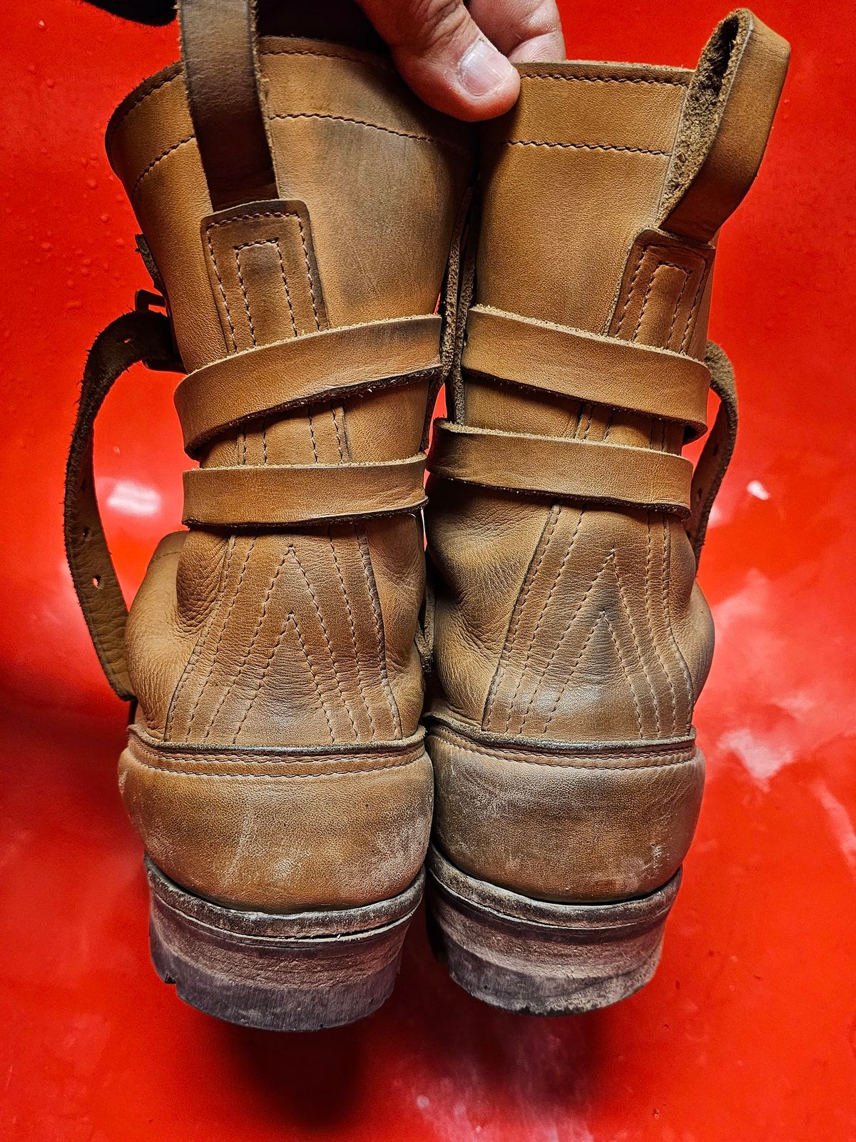 Photo by nobnix on January 2, 2024 of the Nicks TankerPro in Seidel 1964 Tan.