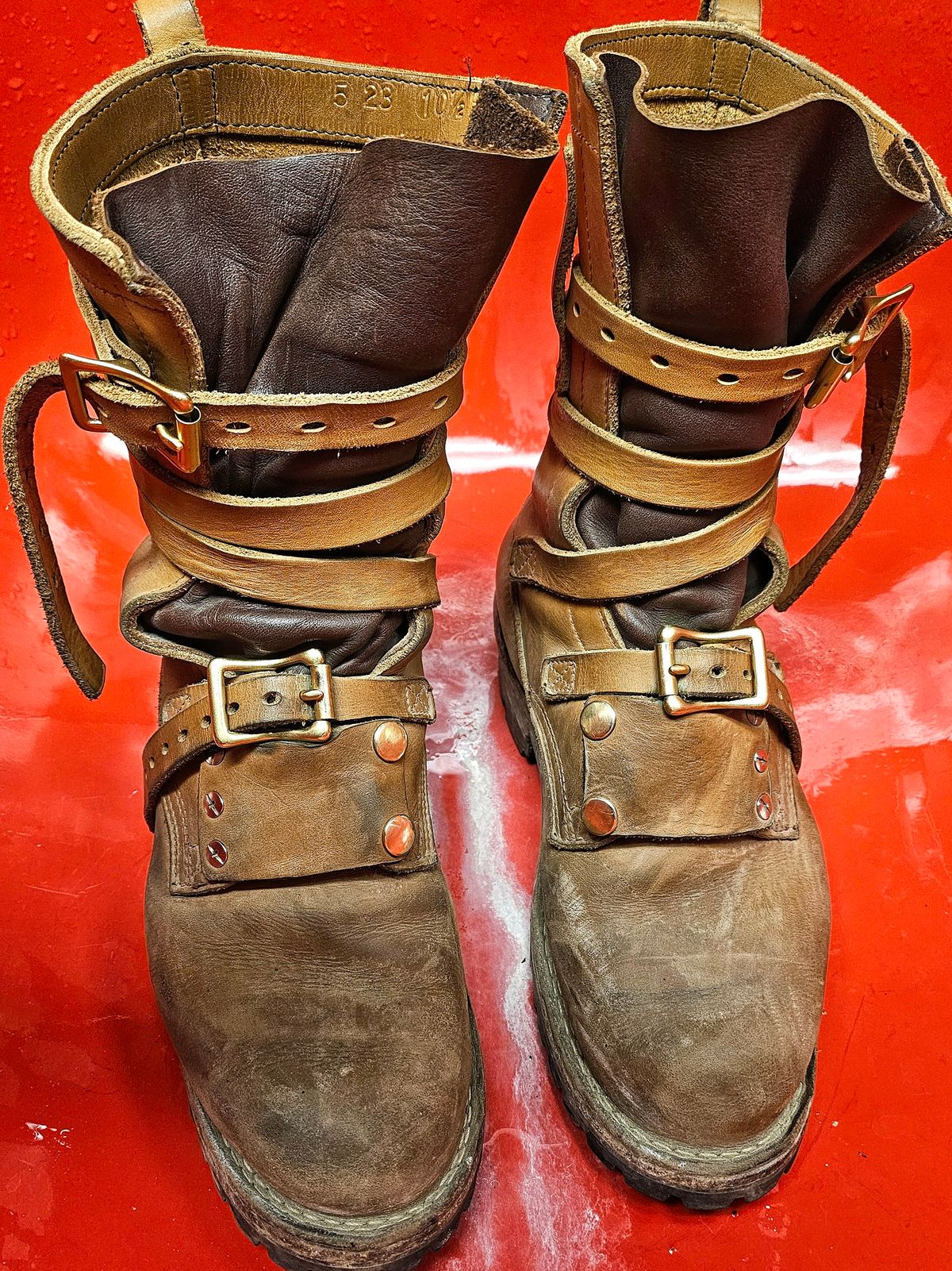 Photo by nobnix on January 2, 2024 of the Nicks TankerPro in Seidel 1964 Tan.