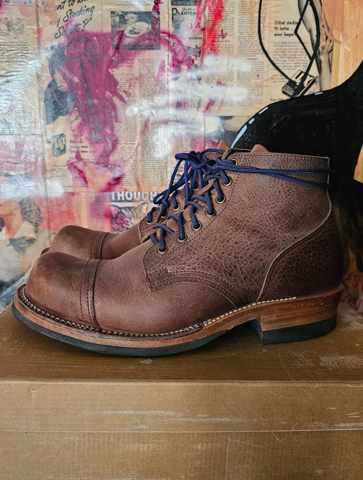 Photo by nobnix on April 2, 2023 of the Viberg Scout Boot in Unknown Leather.