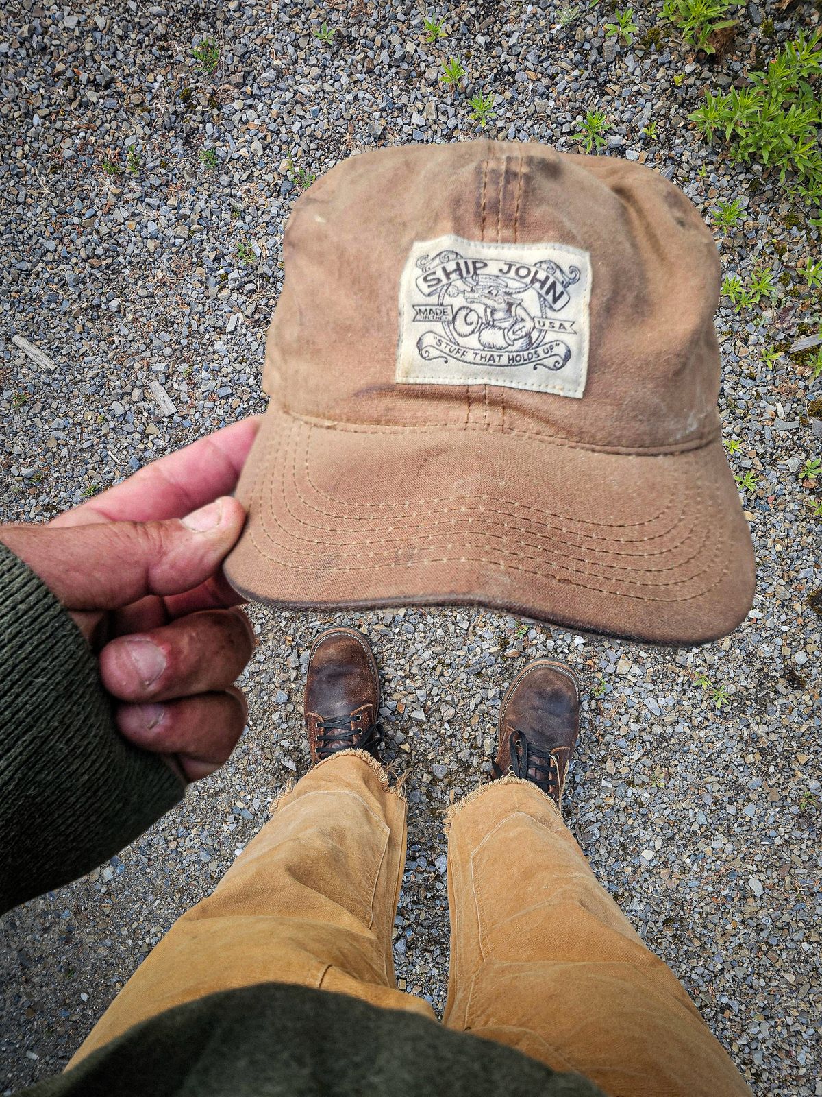 Photo by nobnix on June 24, 2025 of the Viberg 310 in Horween Brown Waxed Flesh.