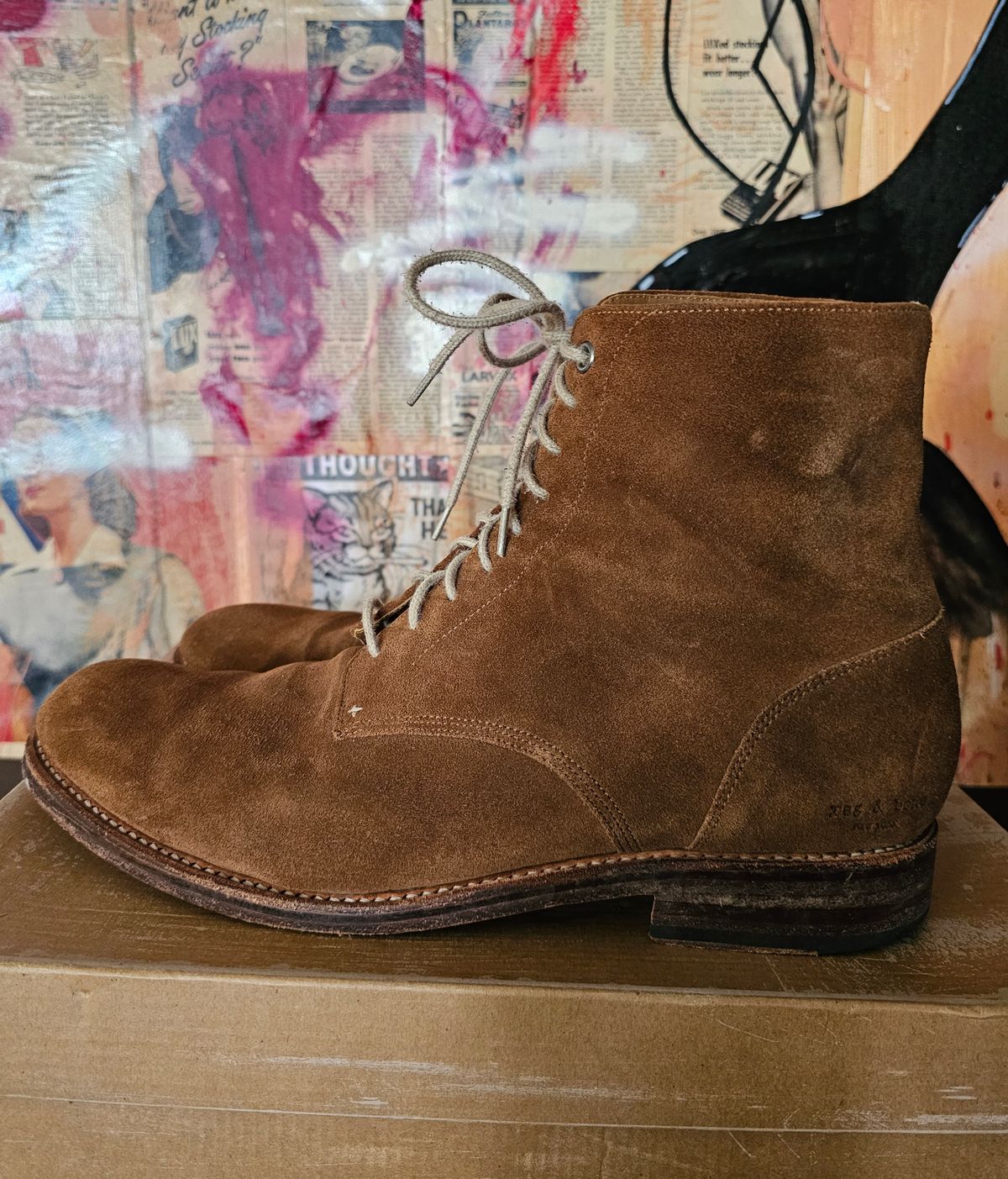 Photo by nobnix on April 2, 2023 of the Grenson Unlisted Model in Unknown Material.