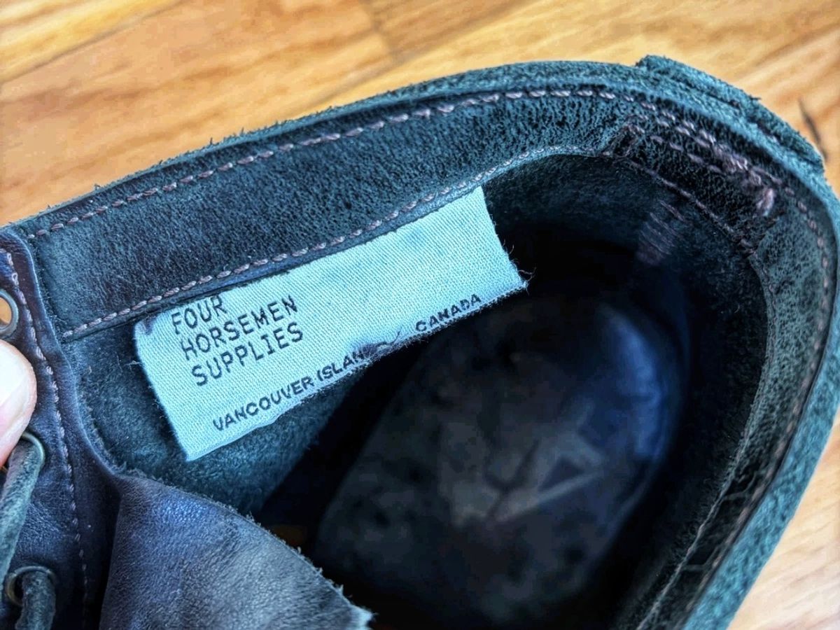 Photo by nobnix on March 29, 2026 of the Viberg Four Horsemen in Black Buffalo.