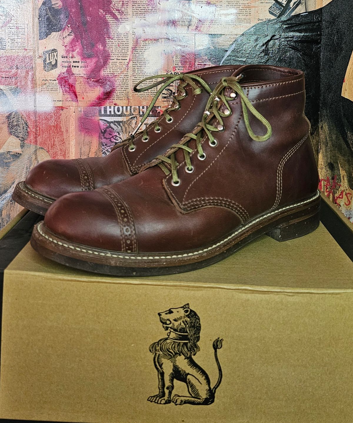 Photo by nobnix on April 2, 2023 of the John Lofgren Combat Boots in Unknown Material.