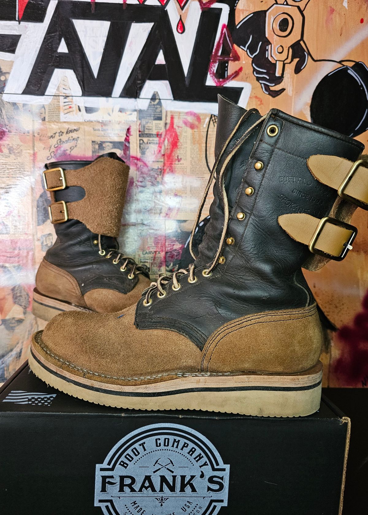 Photo by nobnix on April 2, 2023 of the Frank's Boots in Unknown Material.