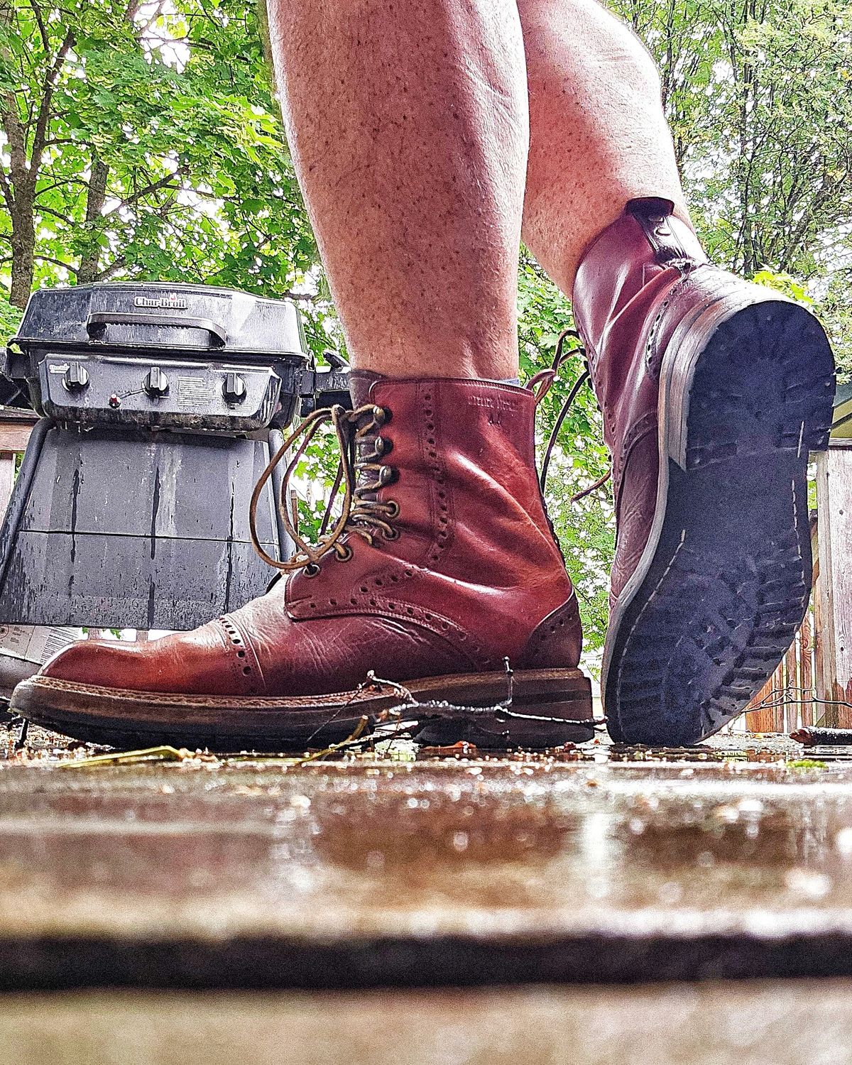 Photo by nobnix on June 21, 2025 of the Atelier Stefani ARI boot. in Italian Sourced Leather From Small Tanneries.