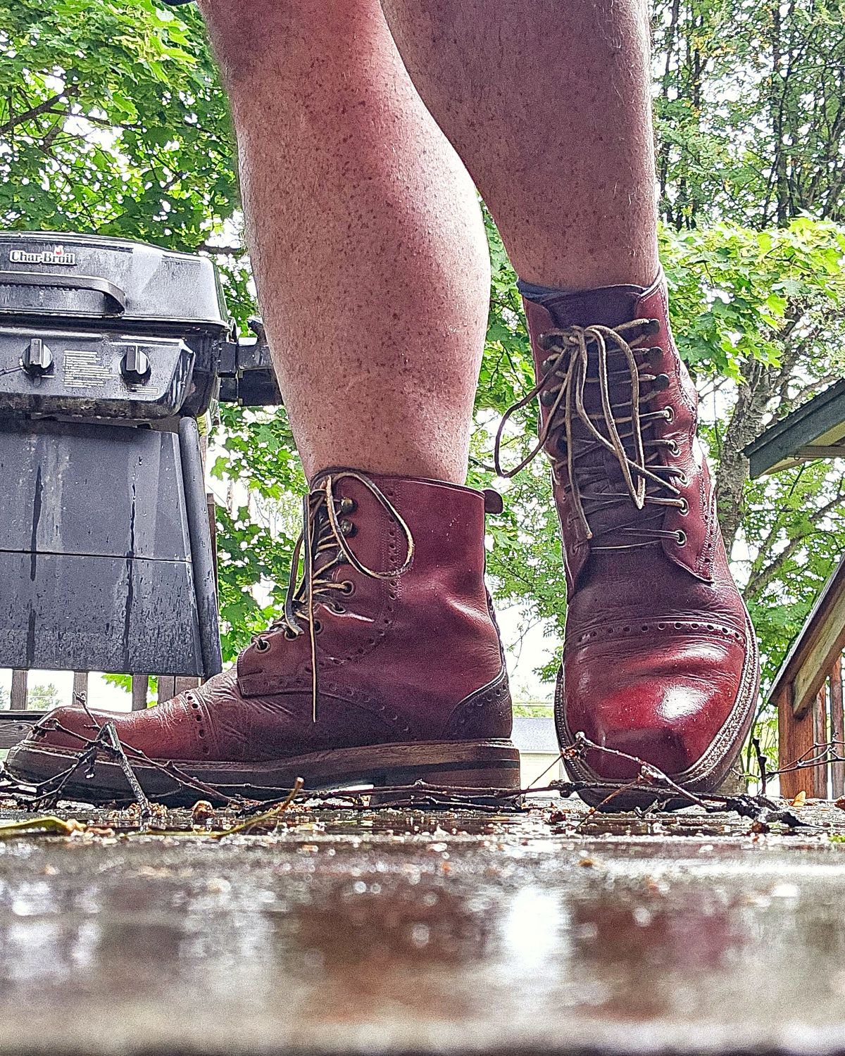 Photo by nobnix on June 21, 2025 of the Atelier Stefani ARI boot. in Italian Sourced Leather From Small Tanneries.