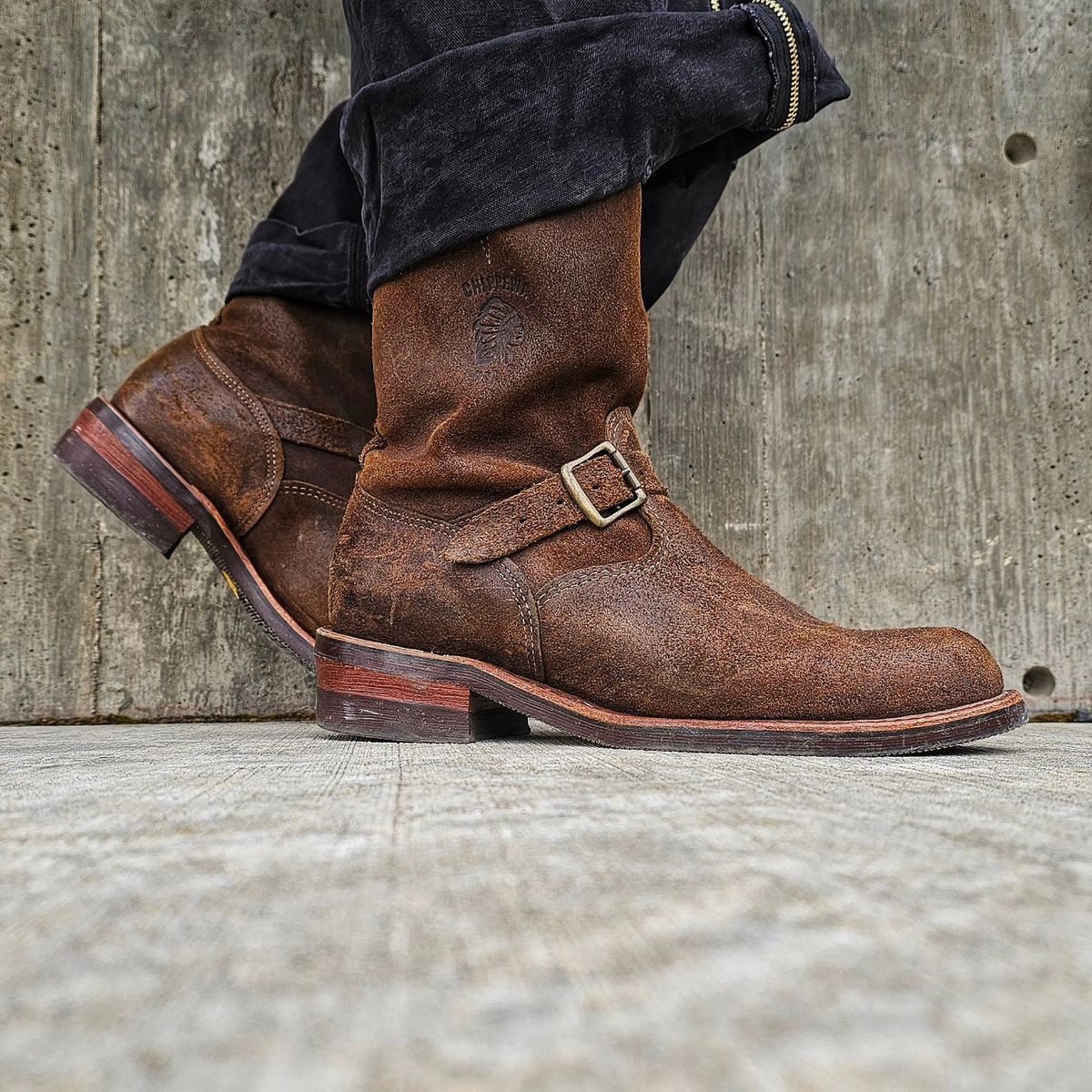 Photo by nobnix on July 21, 2024 of the Chippewa 27911 in Brown Leather.