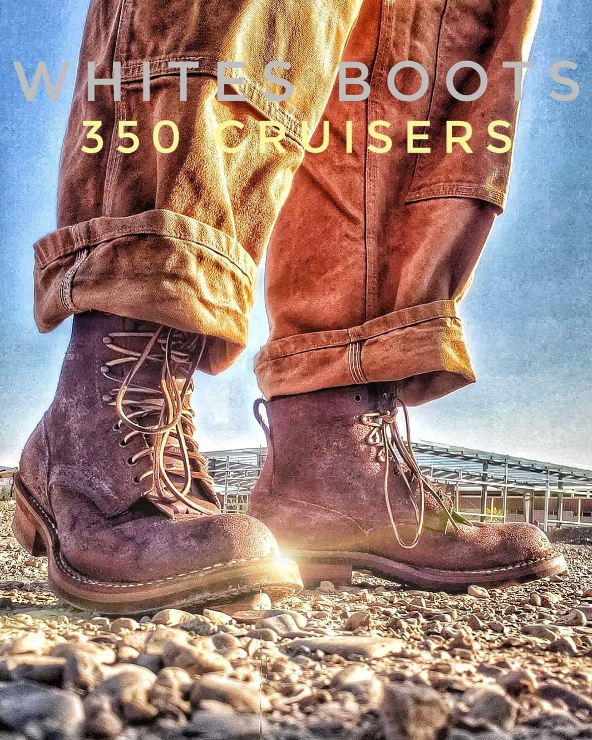 Photo by nobnix on April 2, 2023 of the White's 350 Cruiser in Seidel Brown Roughout.