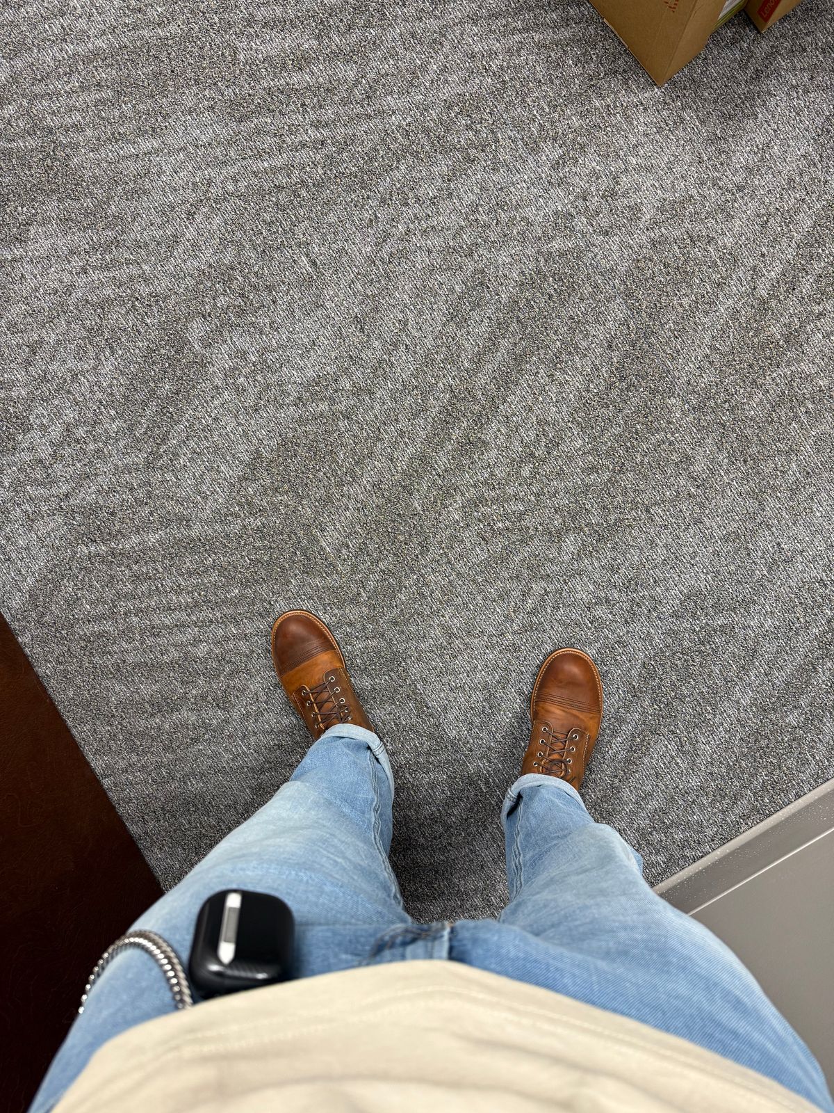 Photo by Smittysan on April 22, 2026 of the Red Wing Iron Ranger in S.B. Foot Copper Rough and Tough.