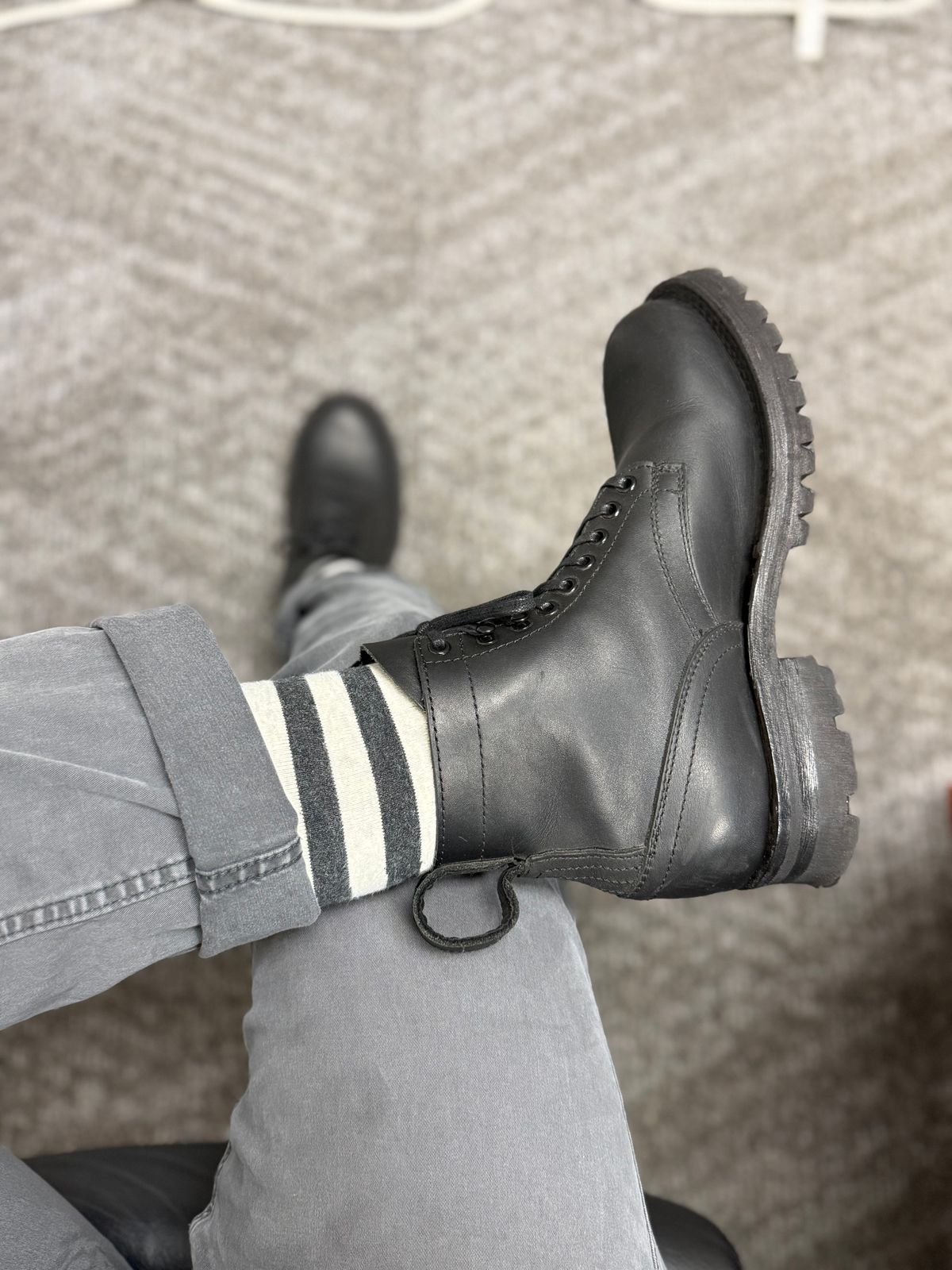 Photo by Smittysan on March 13, 2026 of the Thursday Thunder in Black Full Grain.