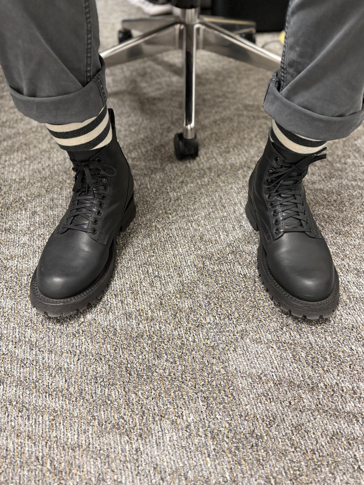 Photo by Smittysan on March 13, 2026 of the Thursday Thunder in Black Full Grain.