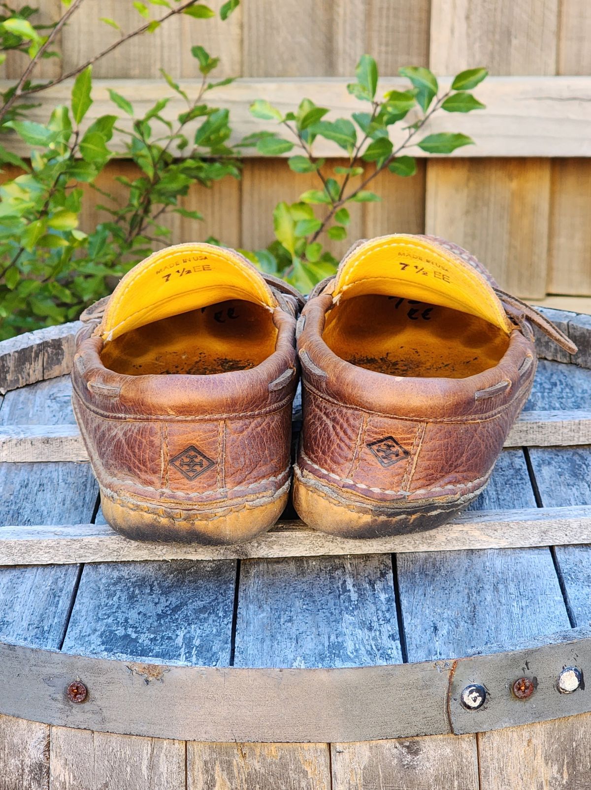 Photo by Worn.Soles on February 6, 2024 of the Quoddy Grizzly Moc in Grizzly Peanut.