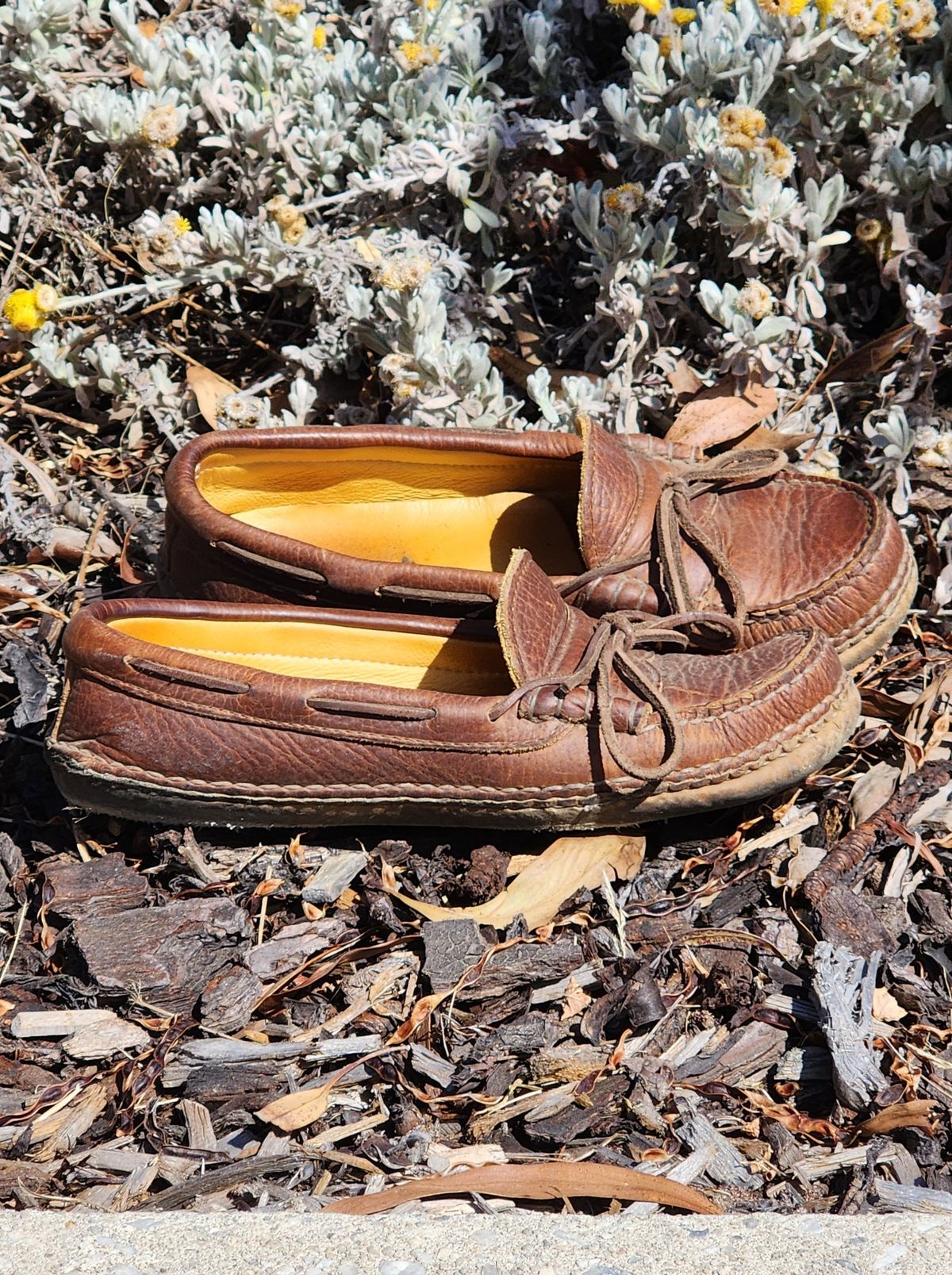 Photo by Worn.Soles on March 5, 2024 of the Quoddy Grizzly Moc in Grizzly Peanut.