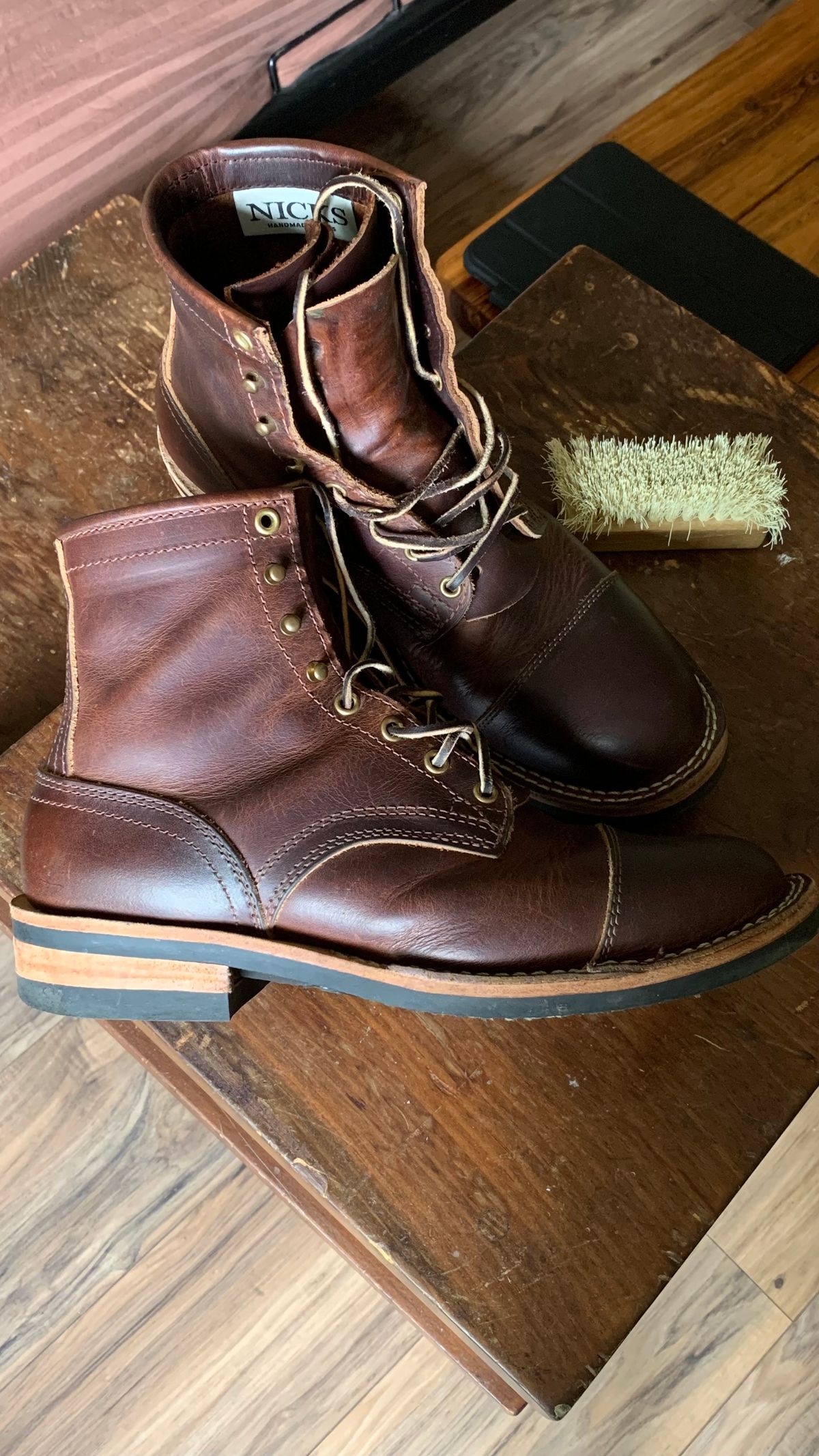 Photo by X on September 24, 2024 of the Nicks MTO in Italian Brown Cypress.