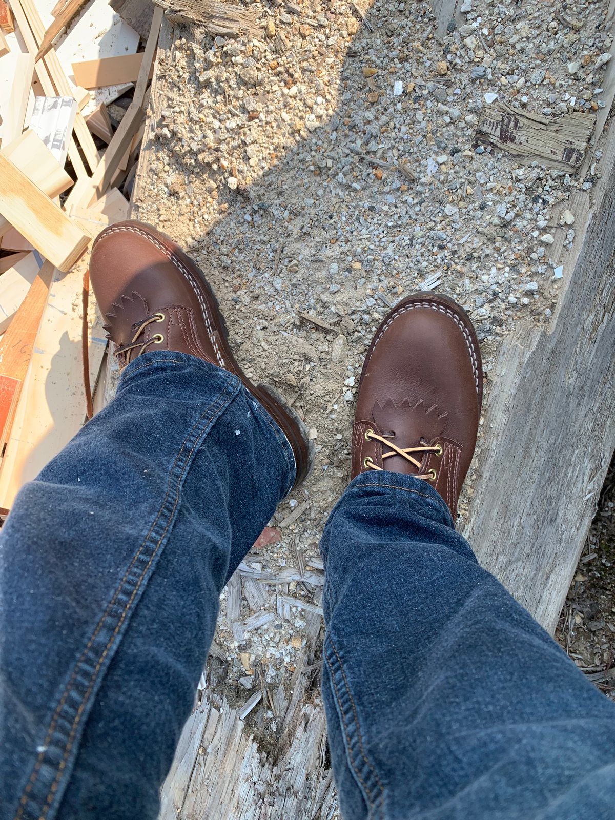 Photo by X on July 26, 2023 of the Nicks BuilderPro in Walnut Heavy Duty.