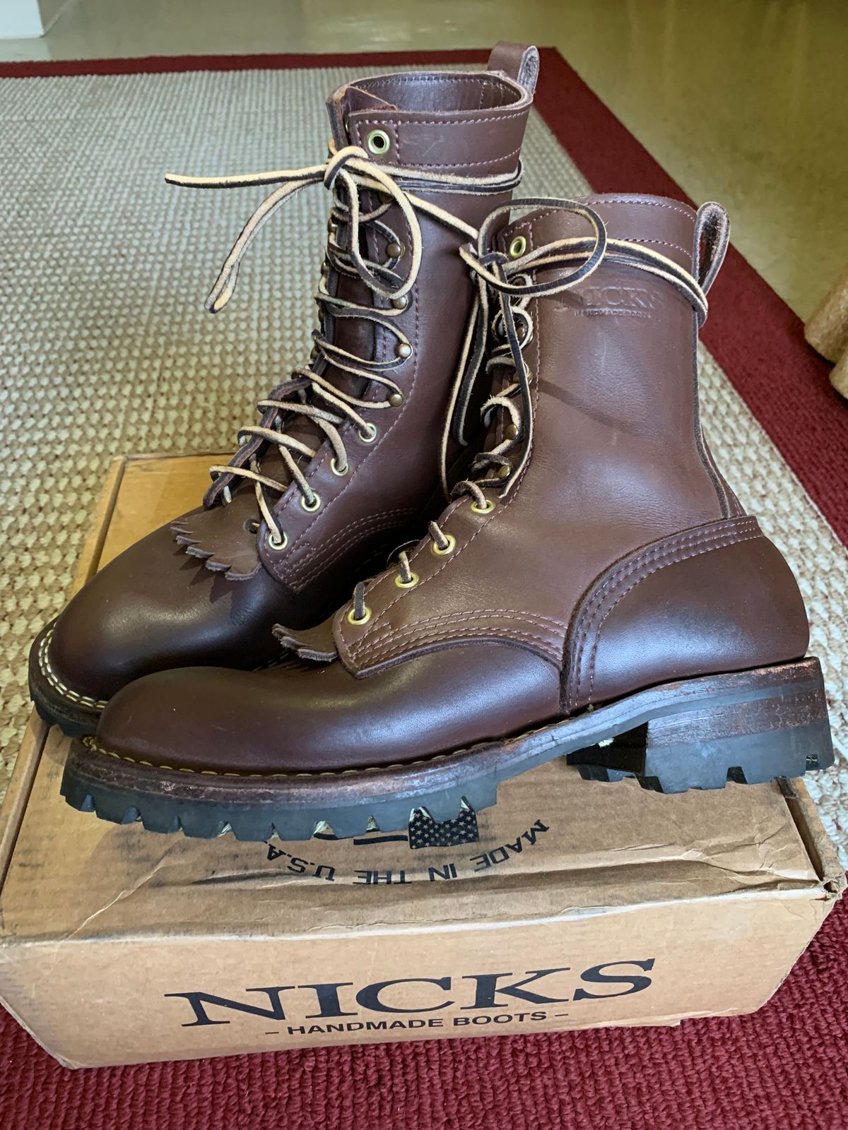 Photo by X on August 31, 2023 of the Nicks BuilderPro in Walnut Heavy Duty.