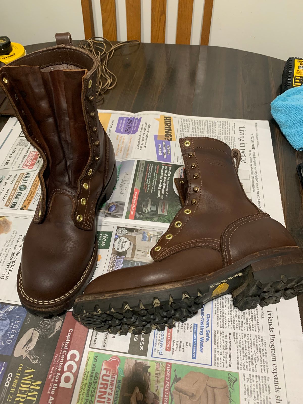 Photo by X on October 20, 2023 of the Nicks BuilderPro in Walnut Heavy Duty.