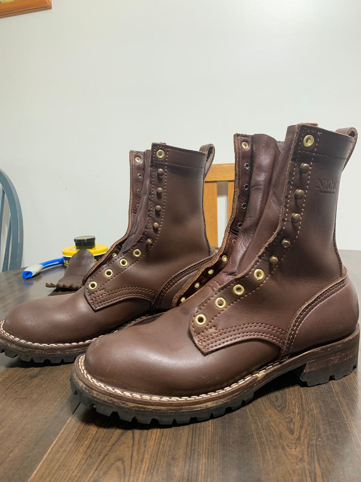 Photo by X on October 20, 2023 of the Nicks BuilderPro in Walnut Heavy Duty.