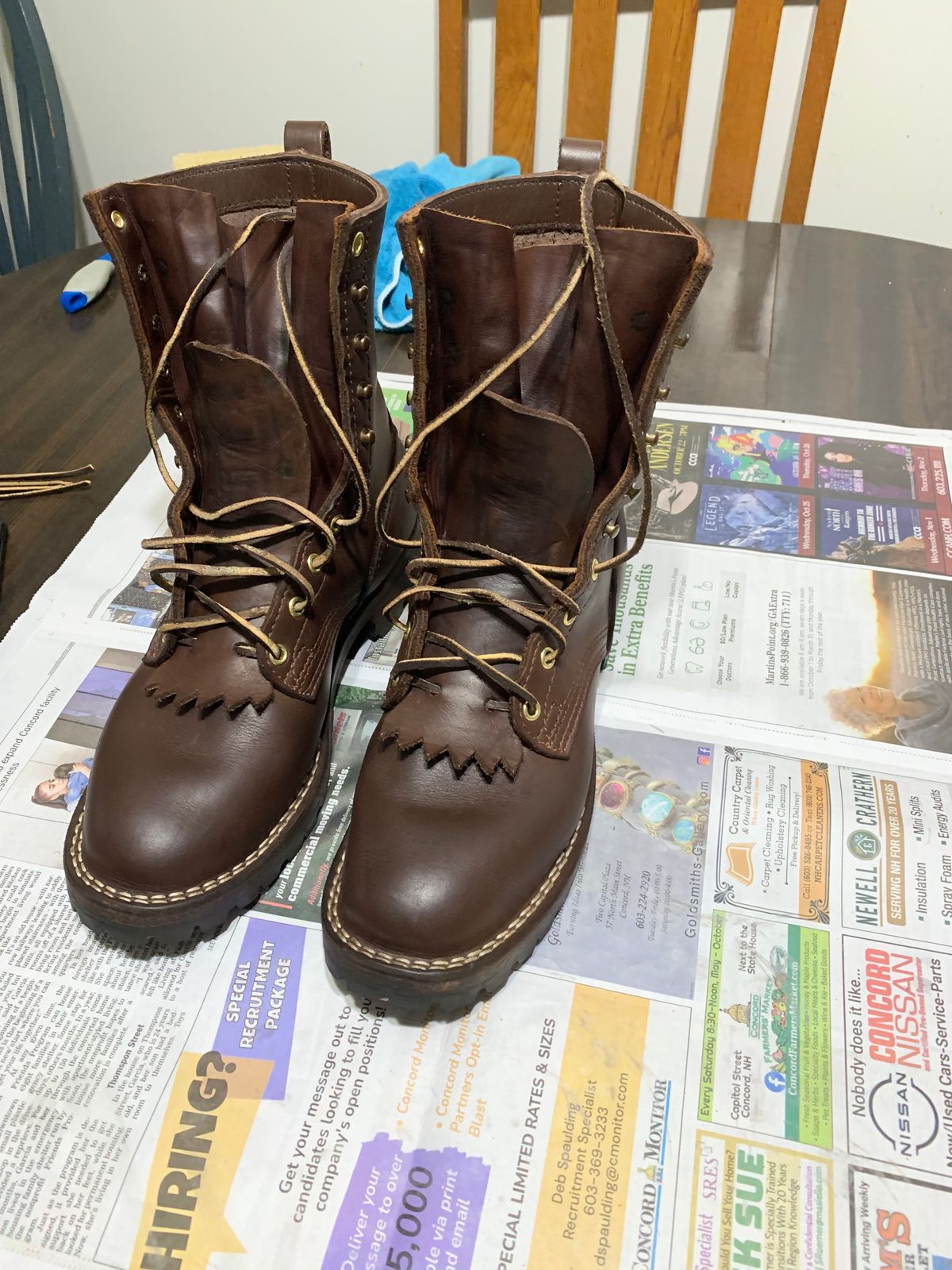 Photo by X on October 21, 2023 of the Nicks BuilderPro in Walnut Heavy Duty.