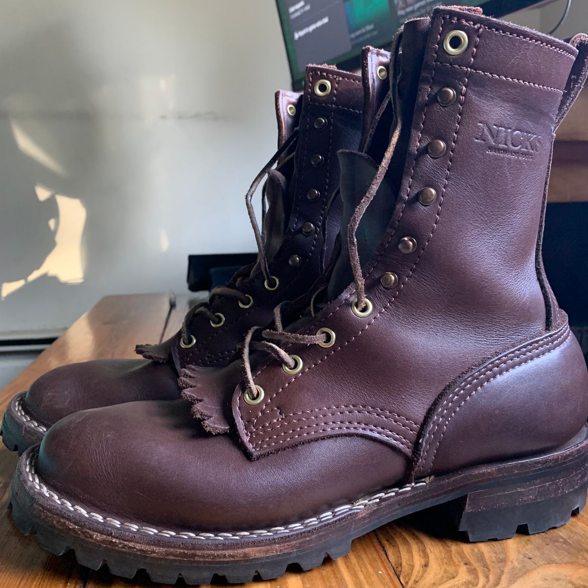 Photo by X on January 4, 2024 of the Nicks BuilderPro in Walnut Heavy Duty.