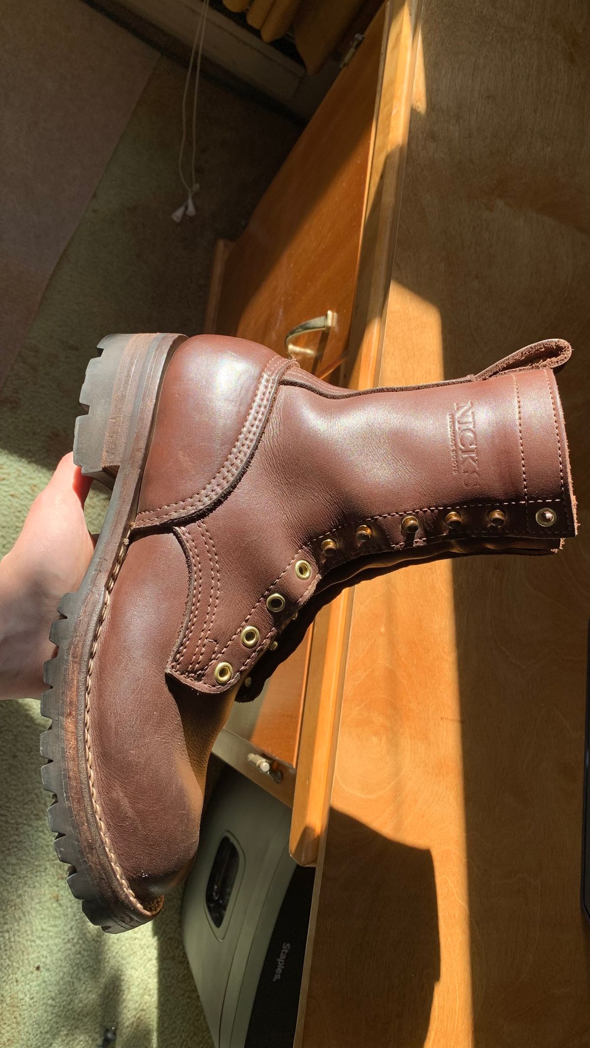 Photo by X on October 20, 2024 of the Nicks BuilderPro in Walnut Heavy Duty.