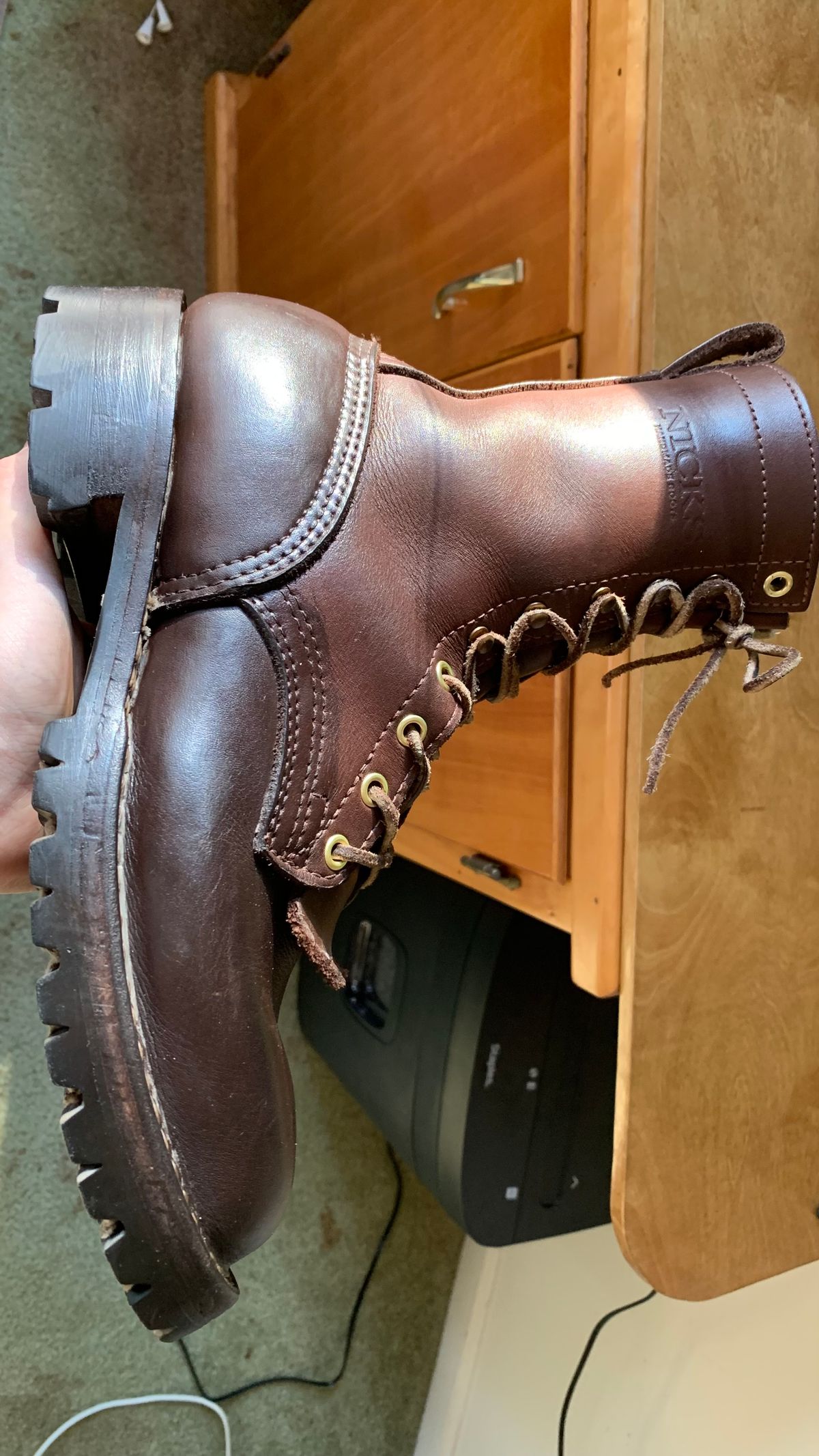 Photo by X on October 20, 2024 of the Nicks BuilderPro in Walnut Heavy Duty.