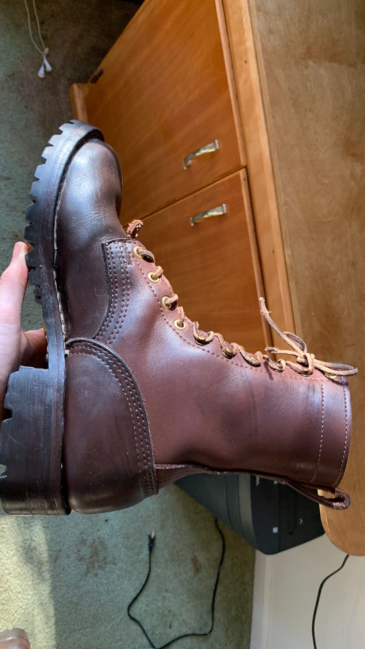 Photo by X on October 20, 2024 of the Nicks BuilderPro in Walnut Heavy Duty.