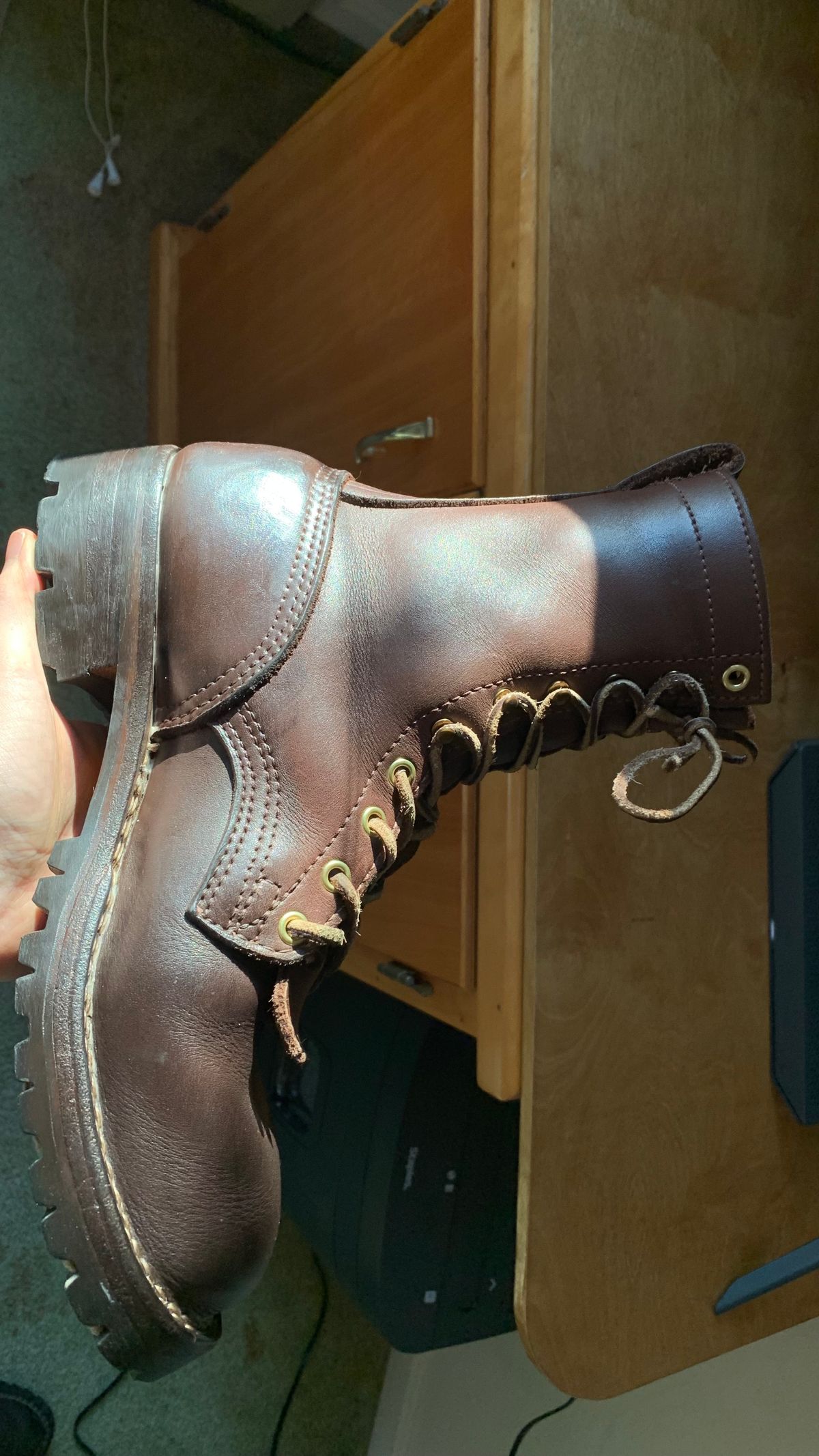 Photo by X on October 20, 2024 of the Nicks BuilderPro in Walnut Heavy Duty.