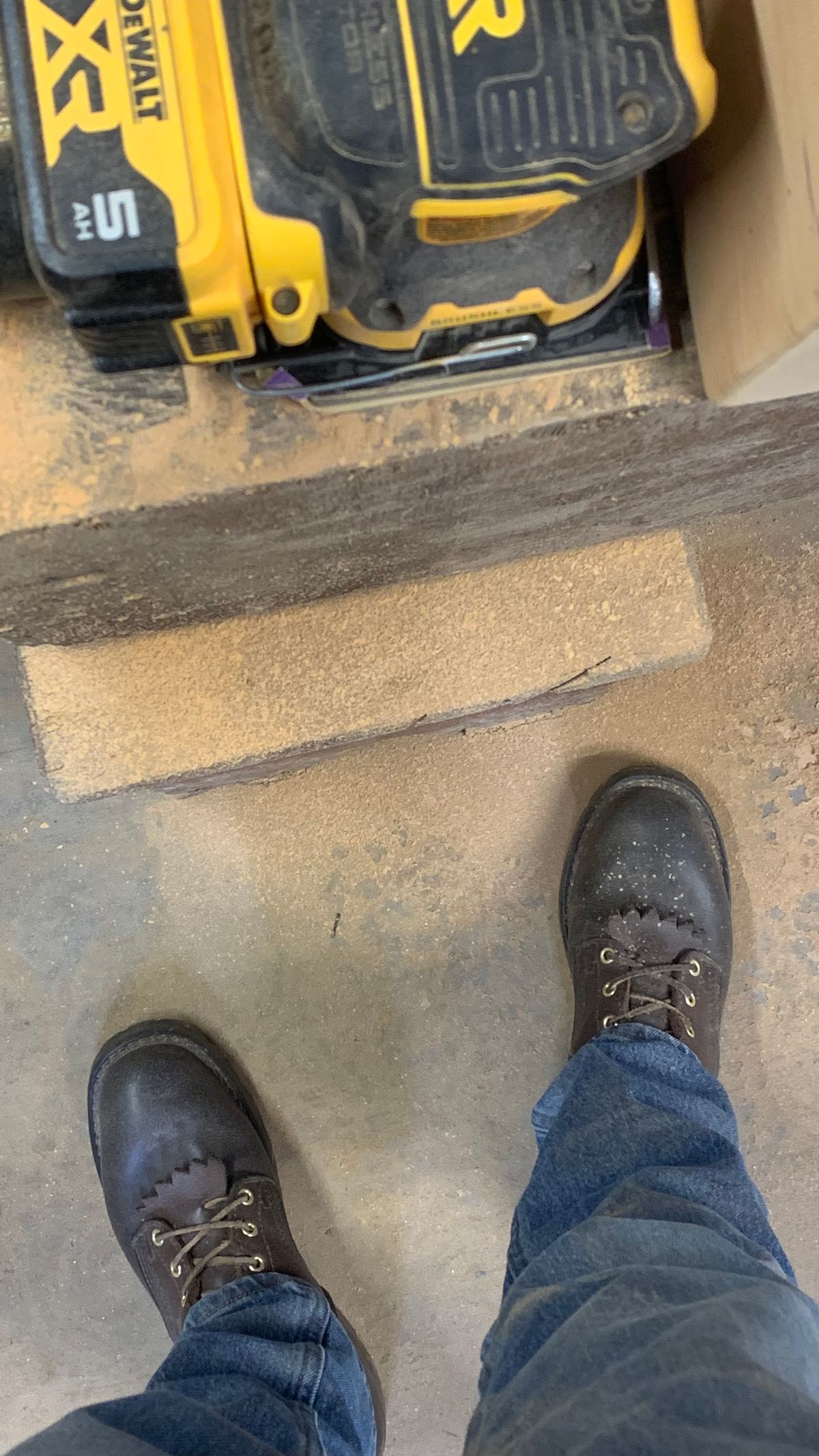 Photo by X on March 15, 2025 of the Nicks BuilderPro in Walnut Heavy Duty.
