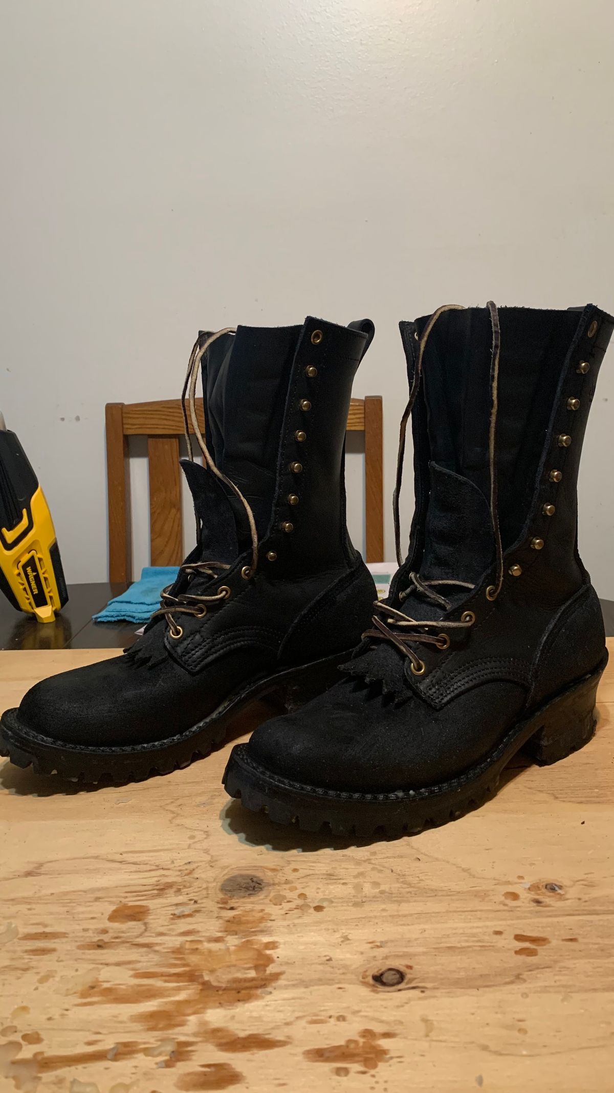 Photo by X on March 22, 2024 of the Nicks BuilderPro in Seidel MaxSupport Black.