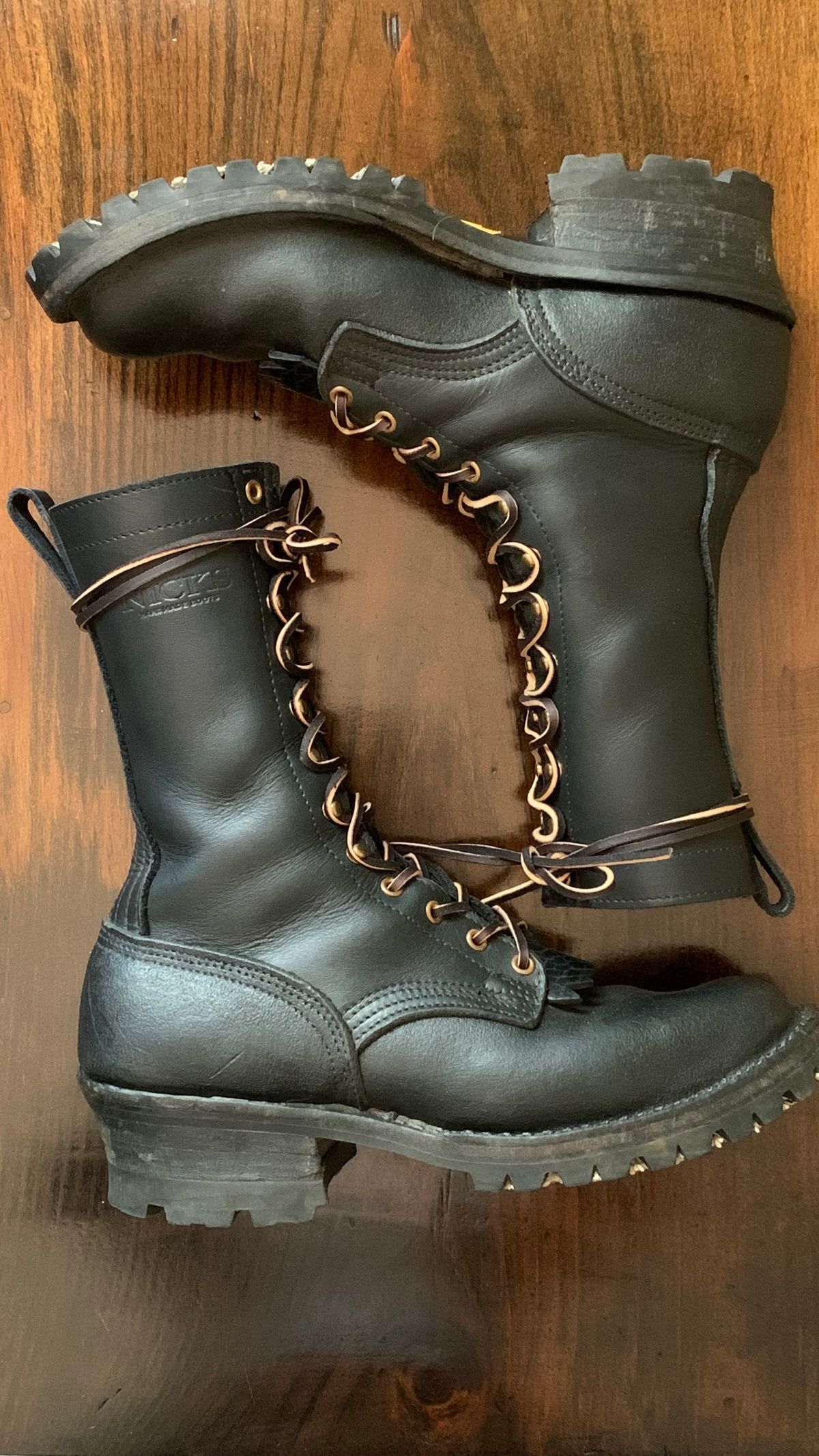 Photo by X on April 17, 2025 of the Nicks BuilderPro in Seidel MaxSupport Black.