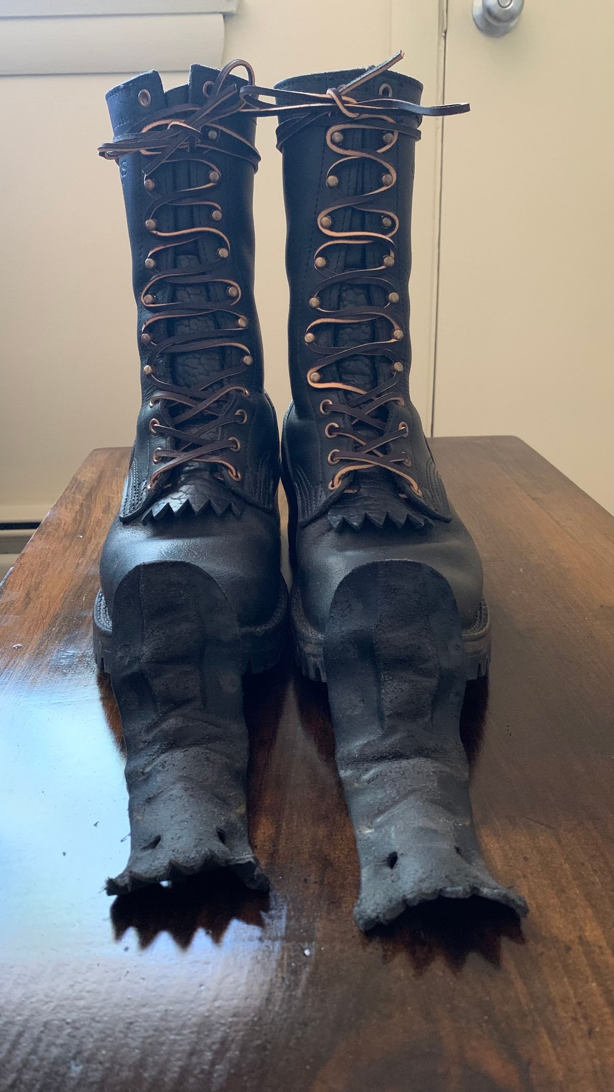 Photo by X on April 17, 2025 of the Nicks BuilderPro in Seidel MaxSupport Black.