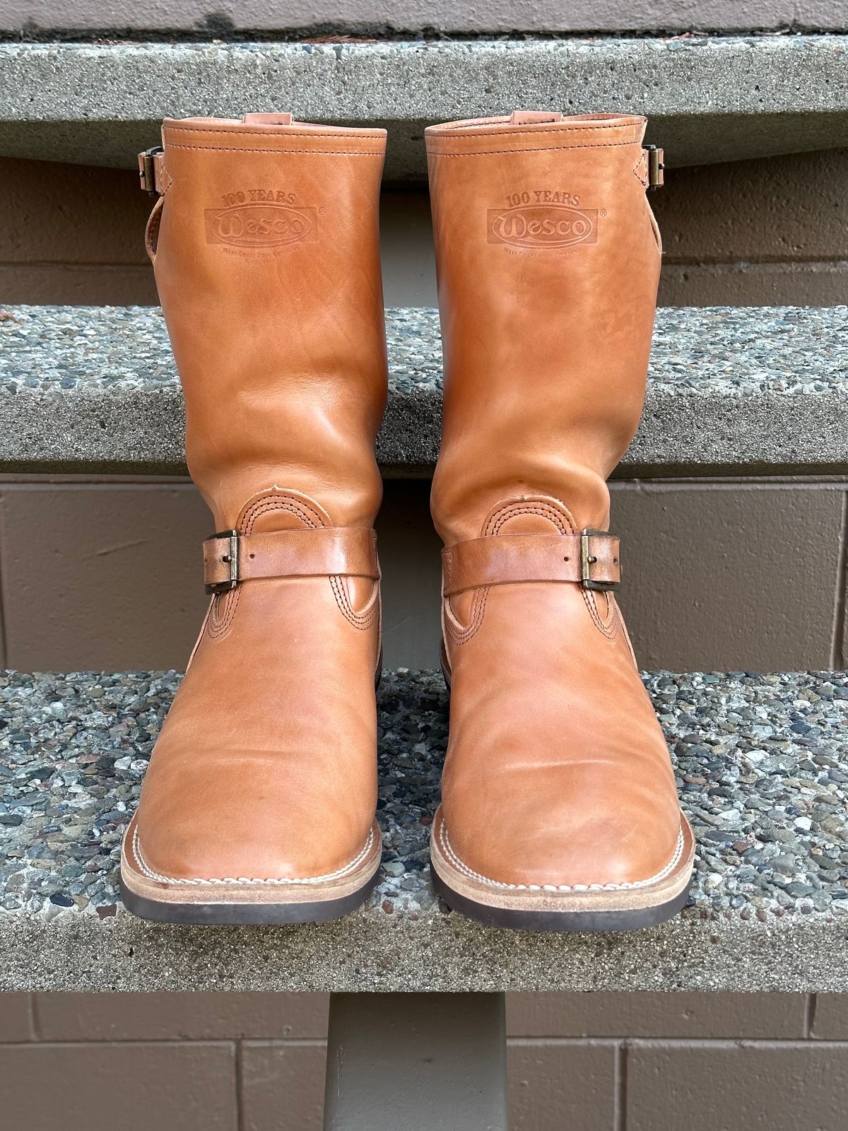 Photo by gv7 on November 2, 2023 of the Wesco x S&S Van Cleef III in Maryam Natural Horsebutt.