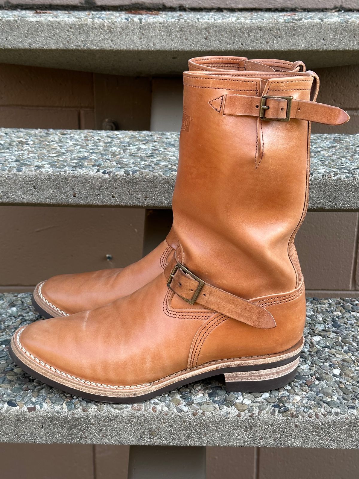Photo by gv7 on November 2, 2023 of the Wesco x S&S Van Cleef III in Maryam Natural Horsebutt.