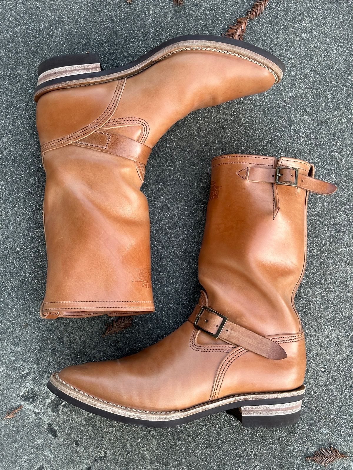 Photo by gv7 on November 2, 2023 of the Wesco x S&S Van Cleef III in Maryam Natural Horsebutt.